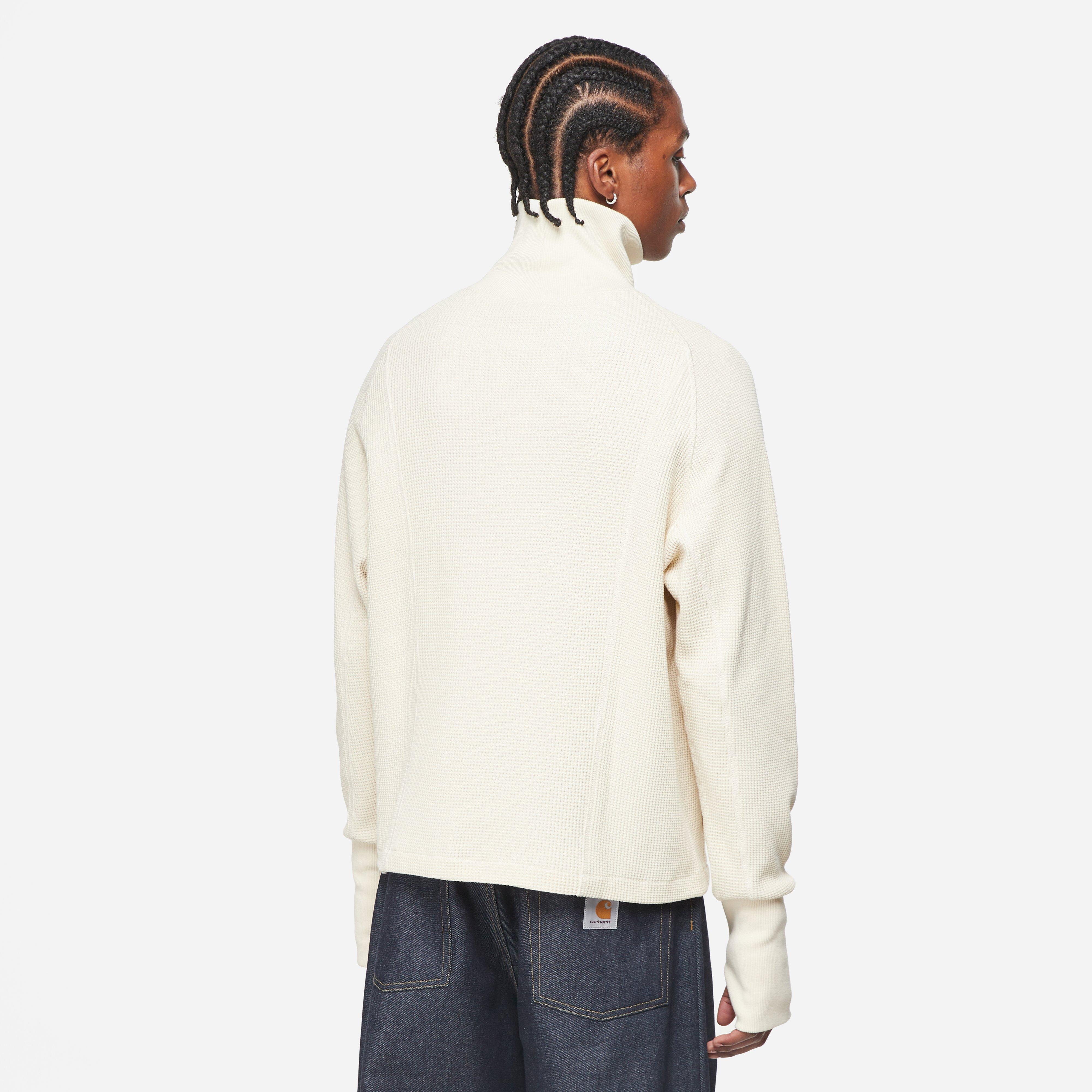 Ecru Nicholas Daley Waffle Roll Neck | HIP