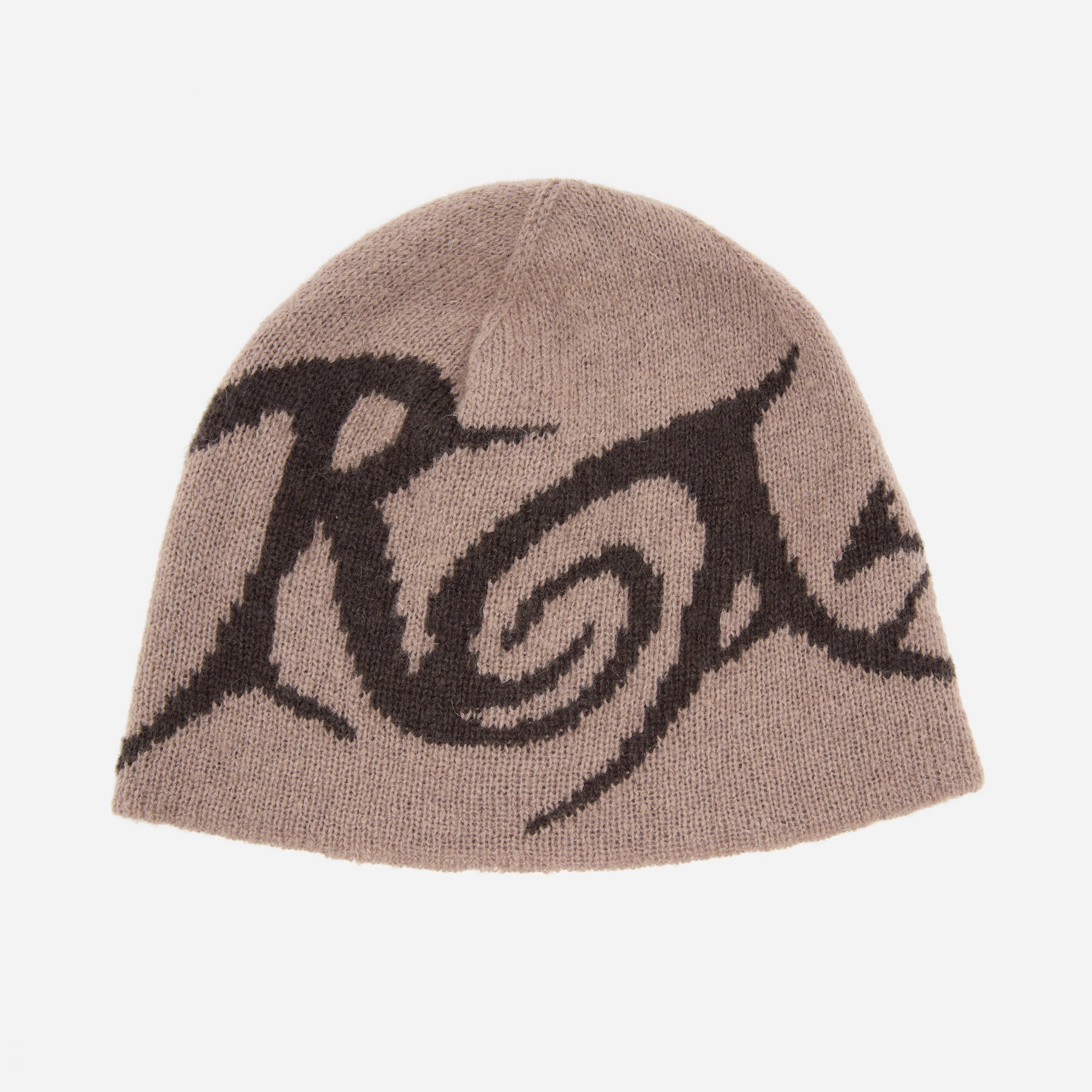 Taupe ROA Graphic Beanie | HIP