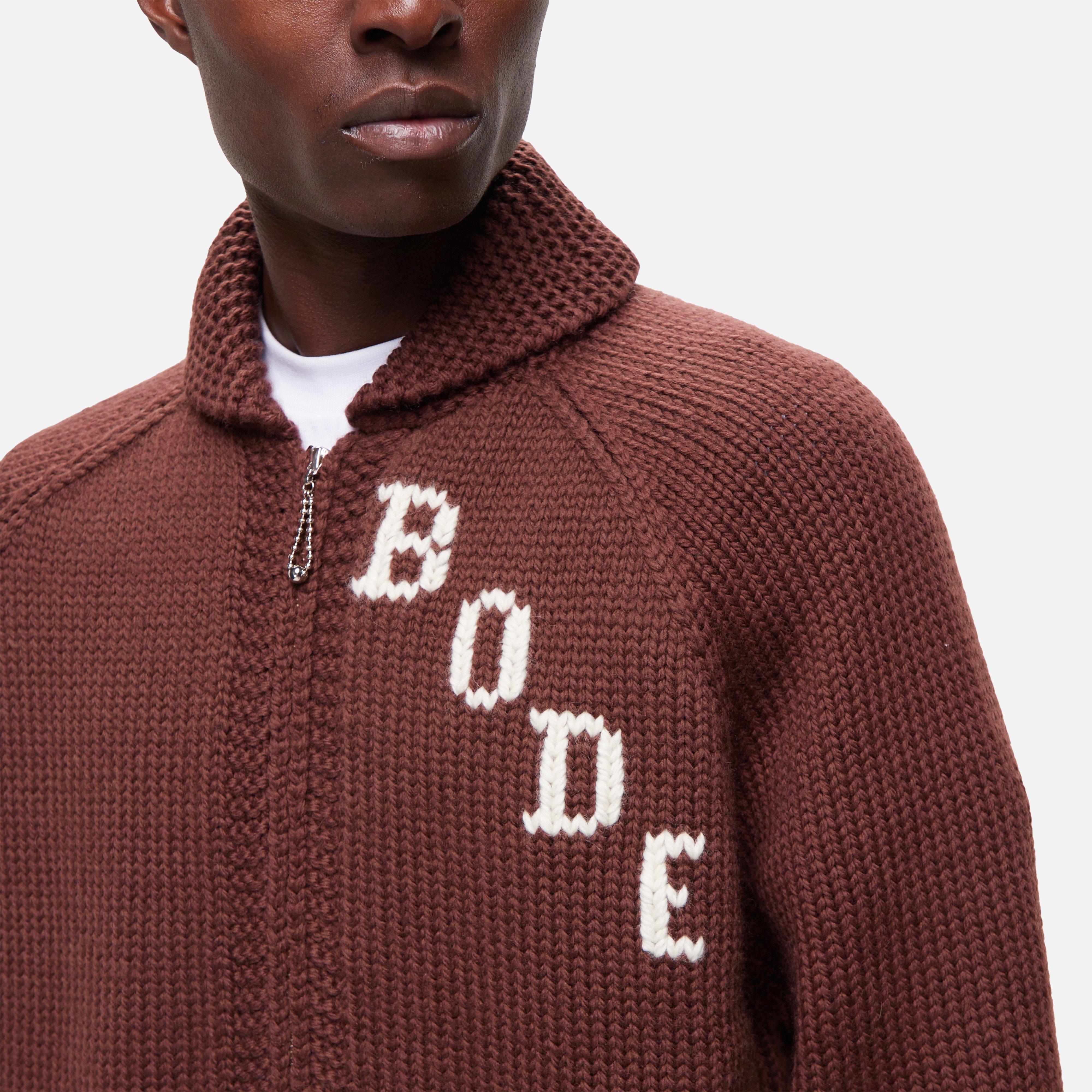 BODE Fir Shawl Collar Cardigan