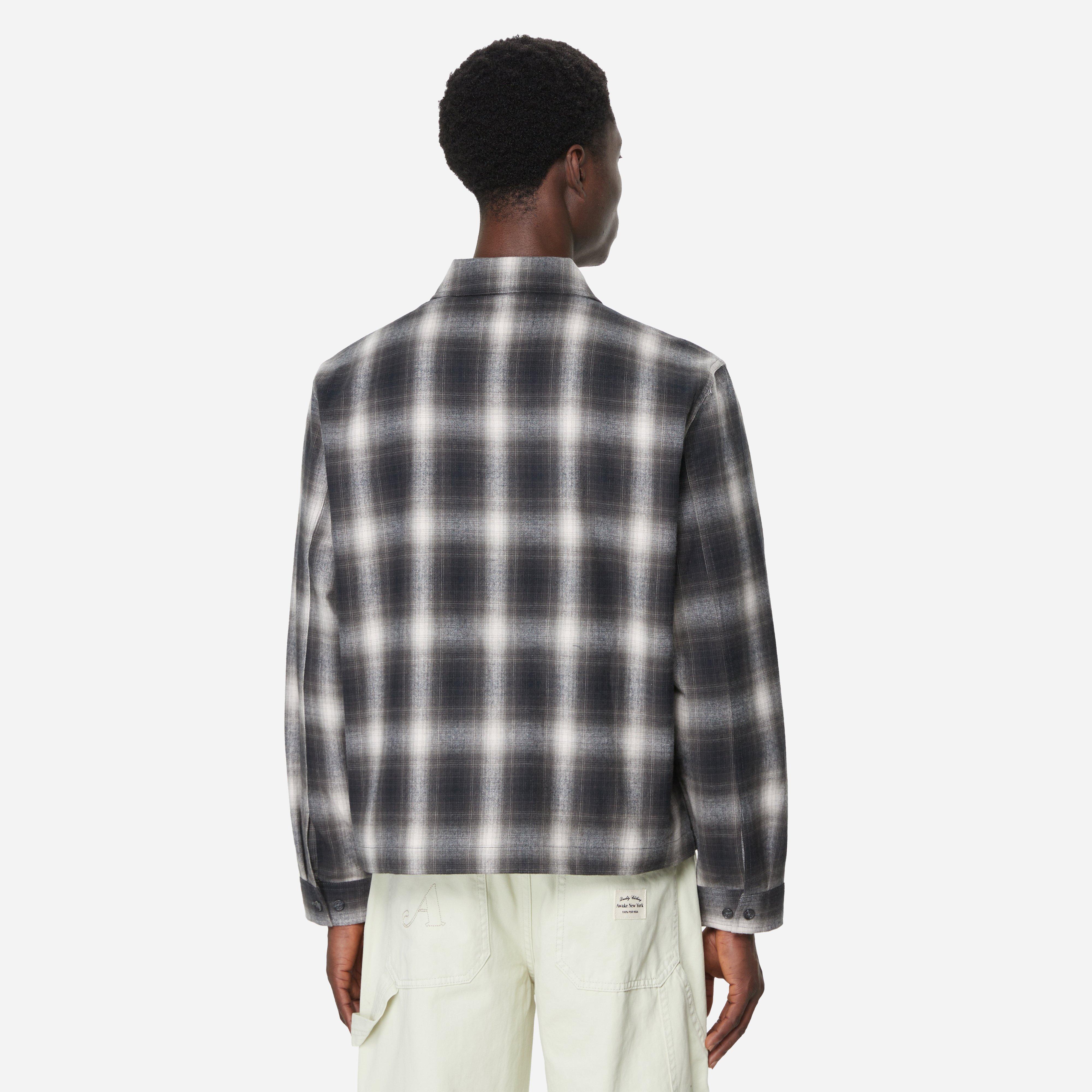 Awake NY Flannel Shirt Jacket