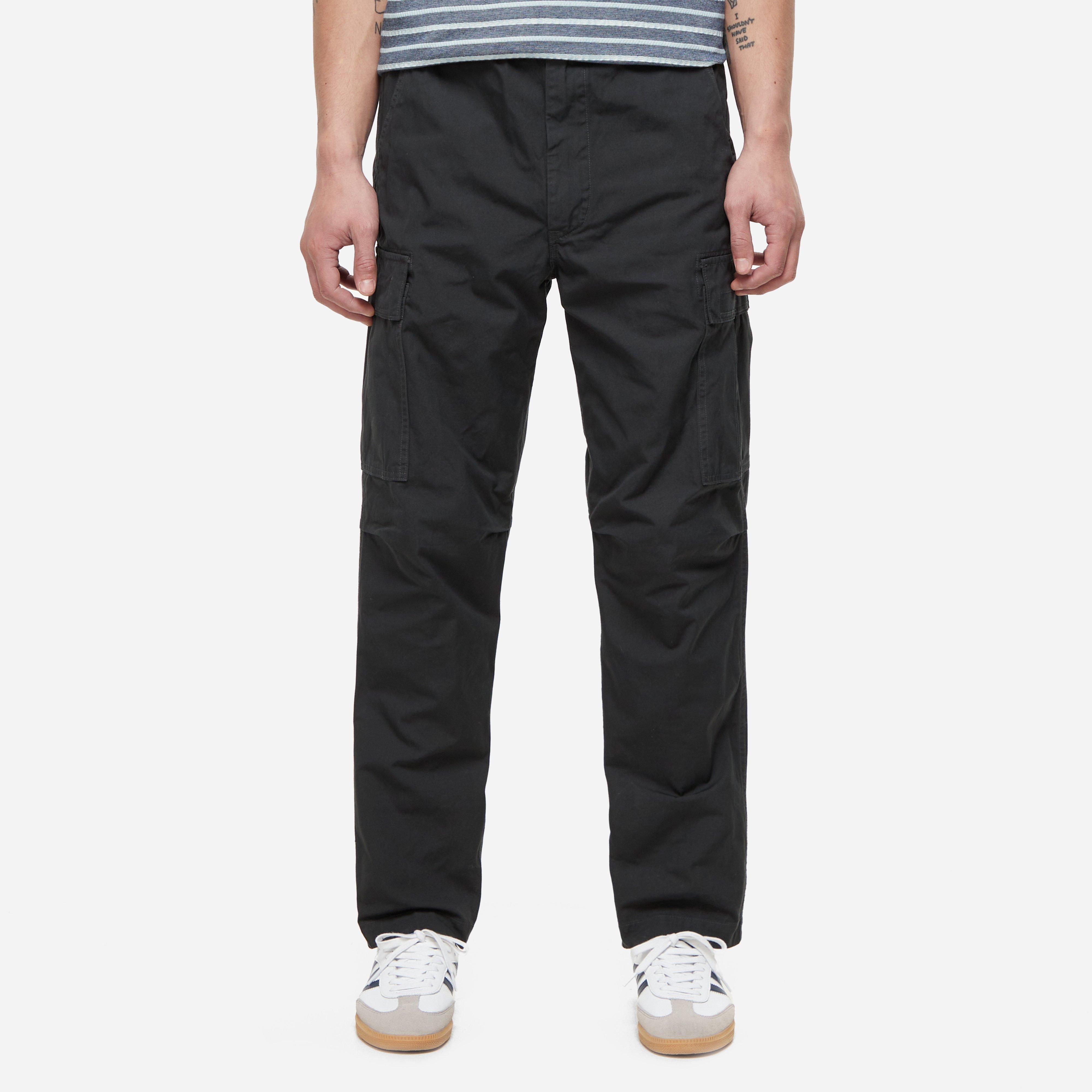 美品 orSlow VINTAGE FIT CARGO PANTS ブラック S orslow オアスロウ 03-V5260RIP-61S ヴィンテージフィット6