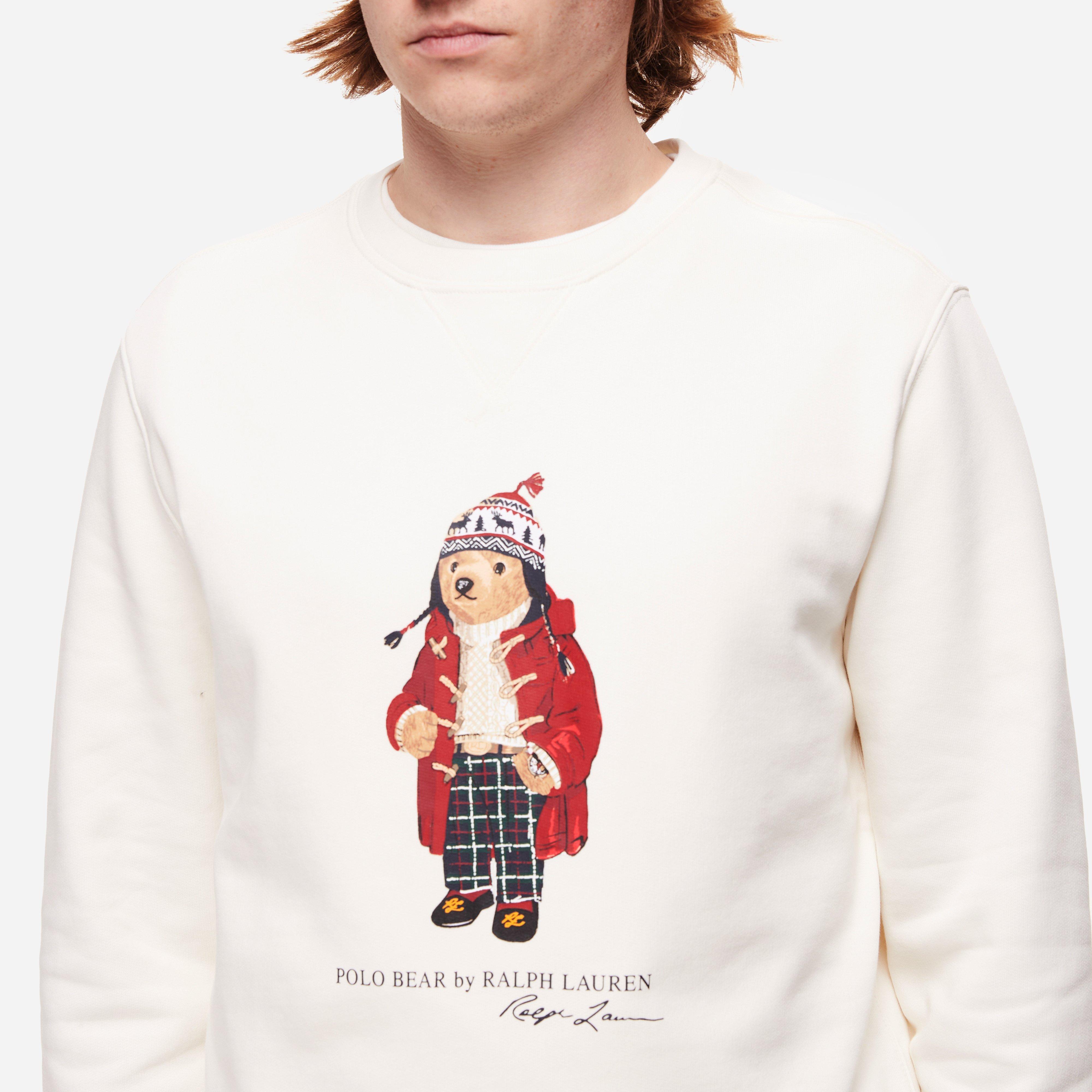 Polo Ralph Lauren Holiday Bear Crew
