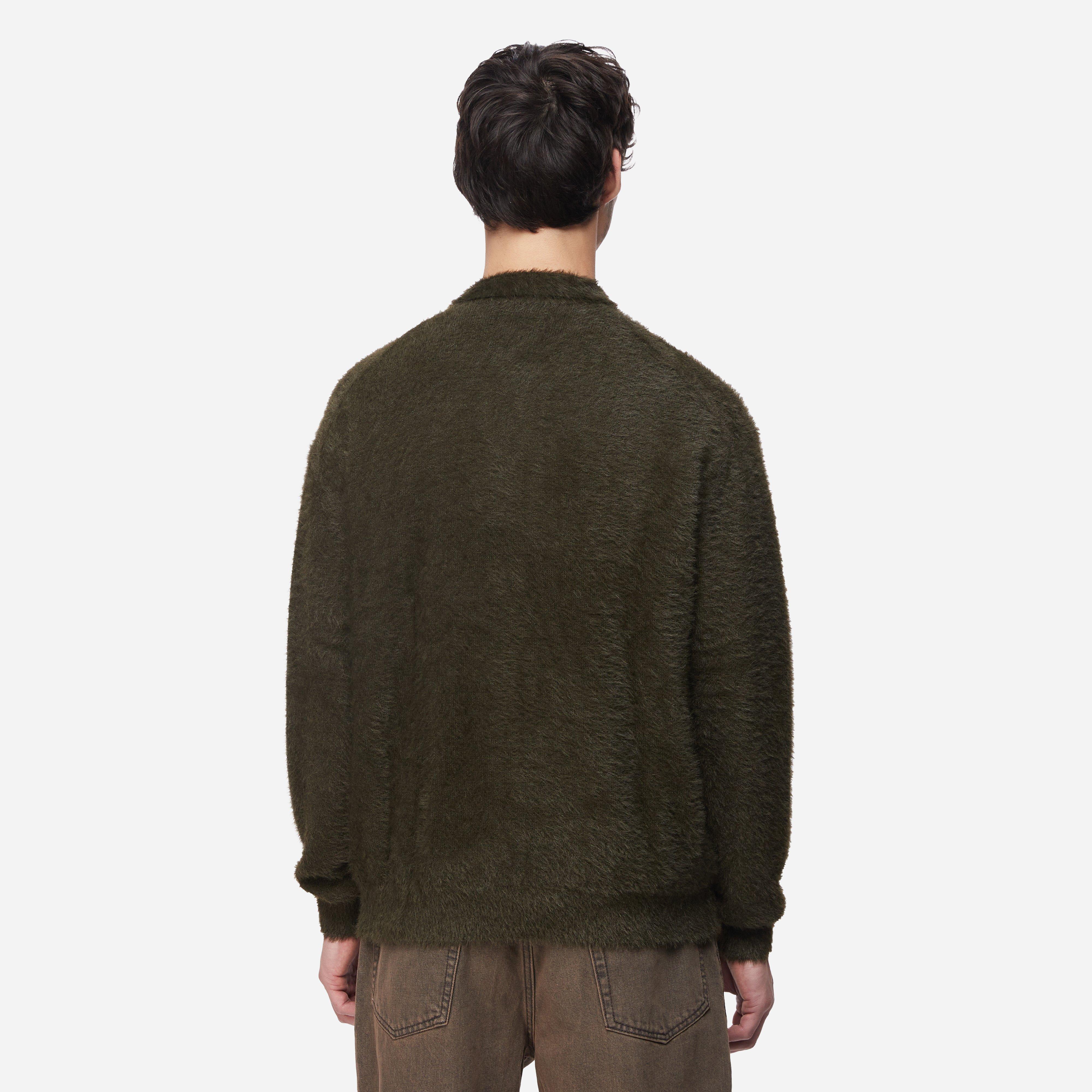 Thisisneverthat Shaggy Knit Polo Shirt