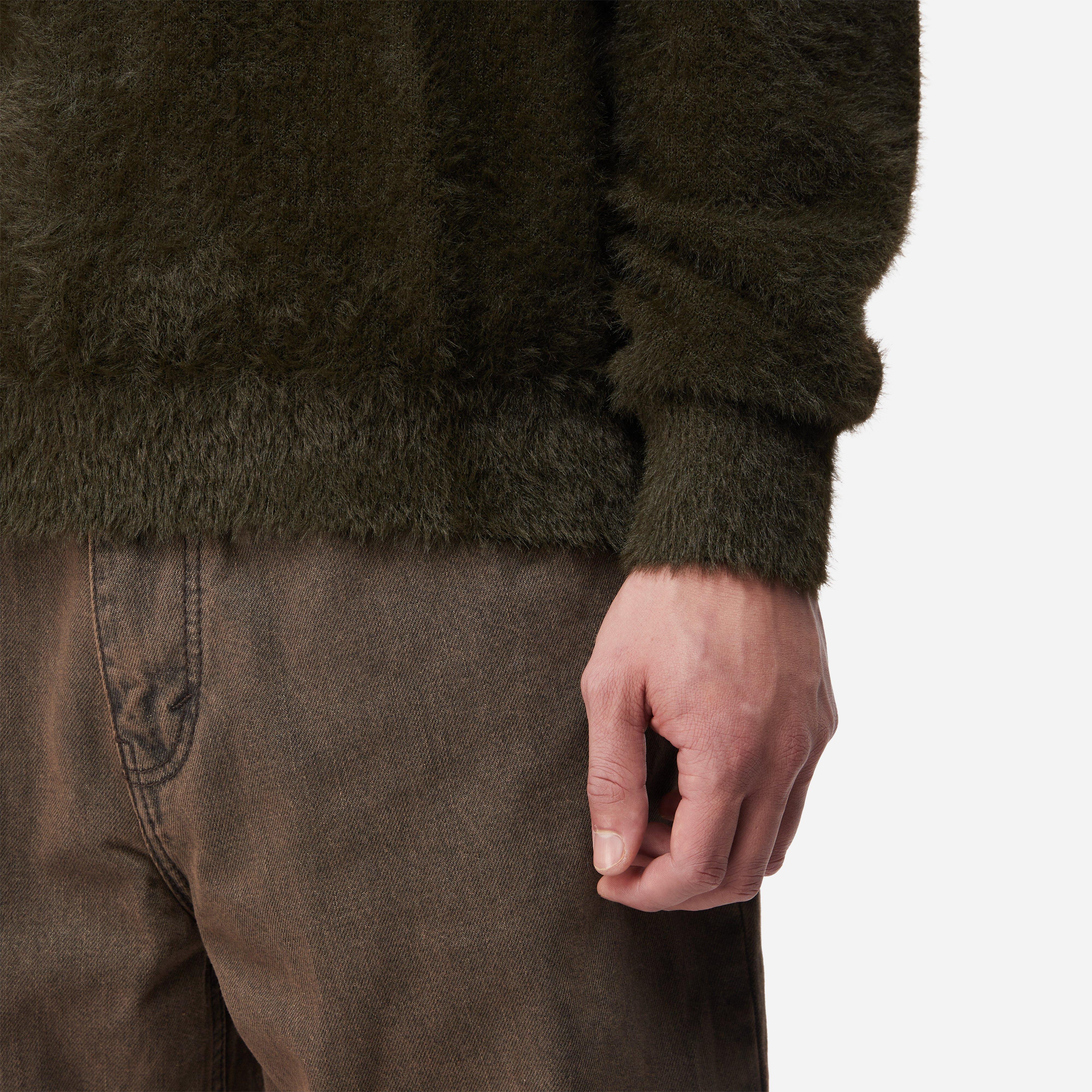 Thisisneverthat Shaggy Knit Polo Shirt