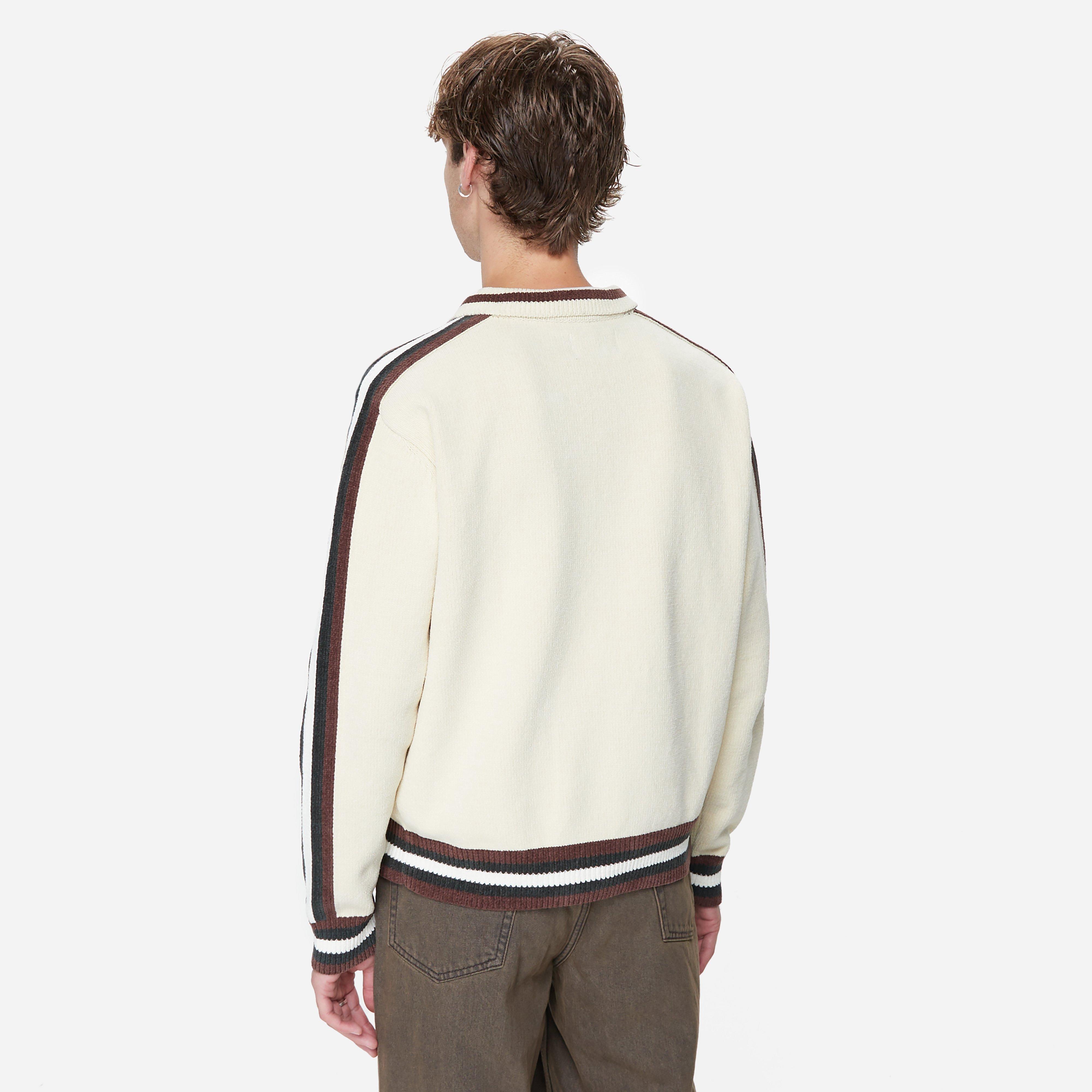 Thisisneverthat Striped Zip Cardigan