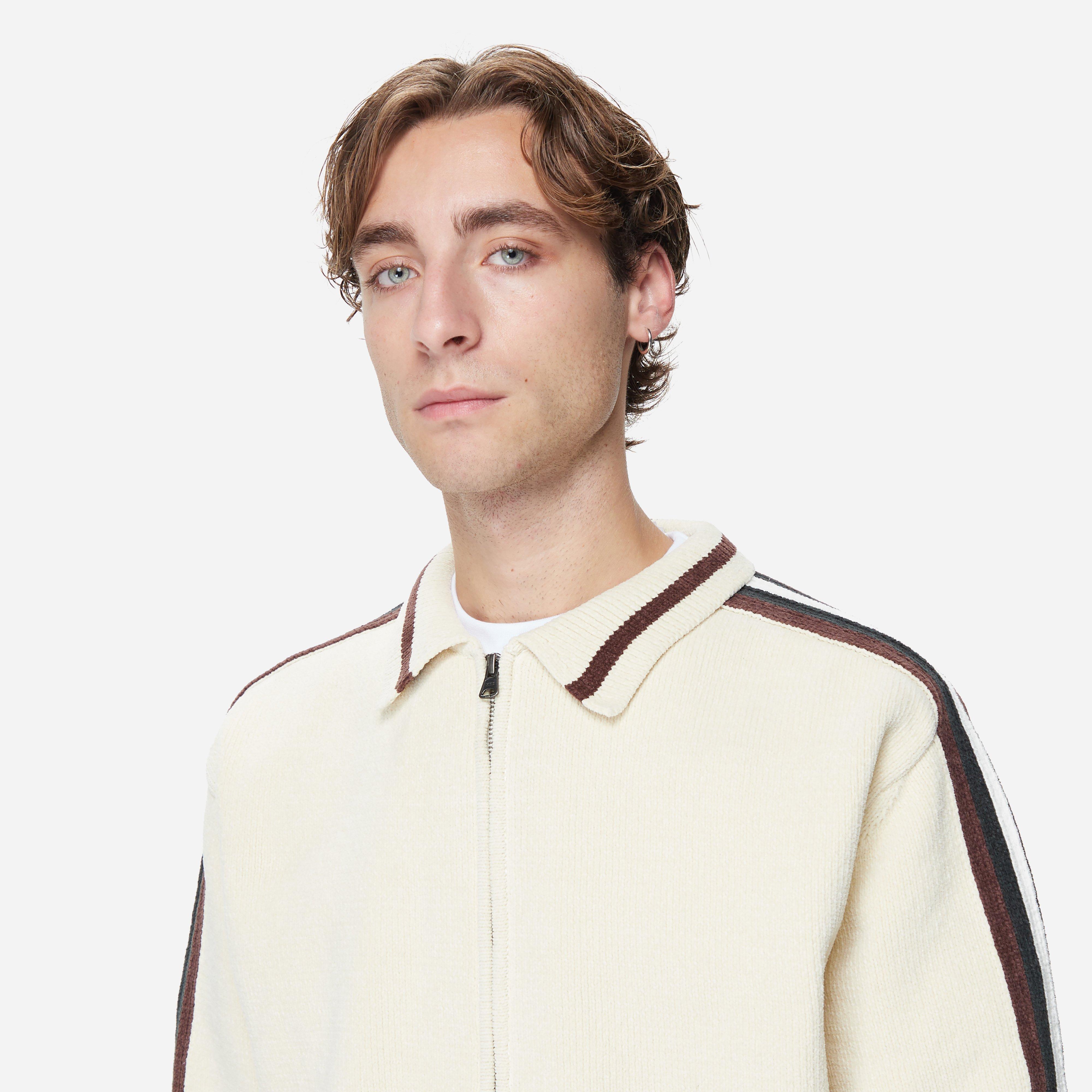 Thisisneverthat Striped Zip Cardigan