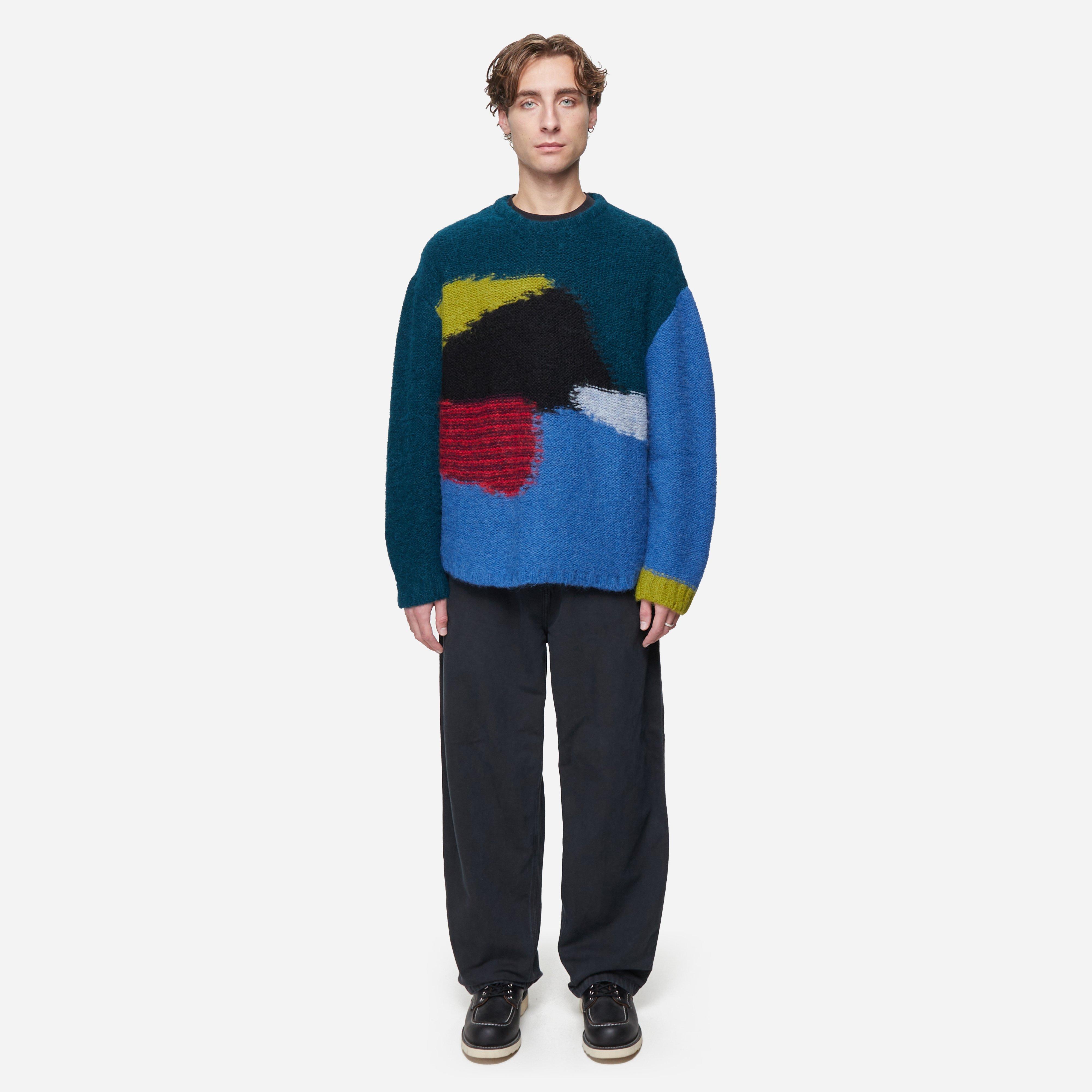 Brain Dead Boxy Knit Sweater