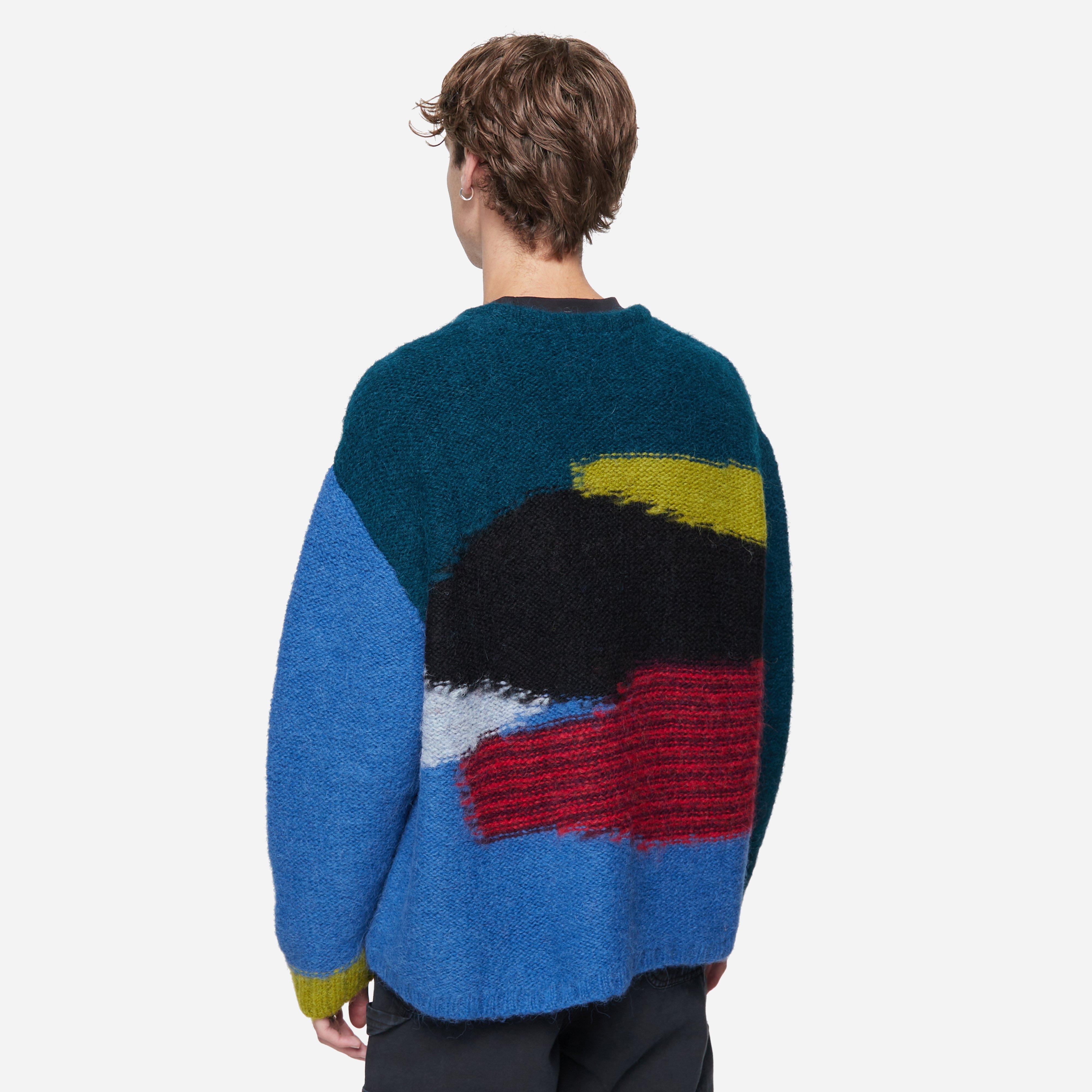 Brain Dead Boxy Knit Sweater