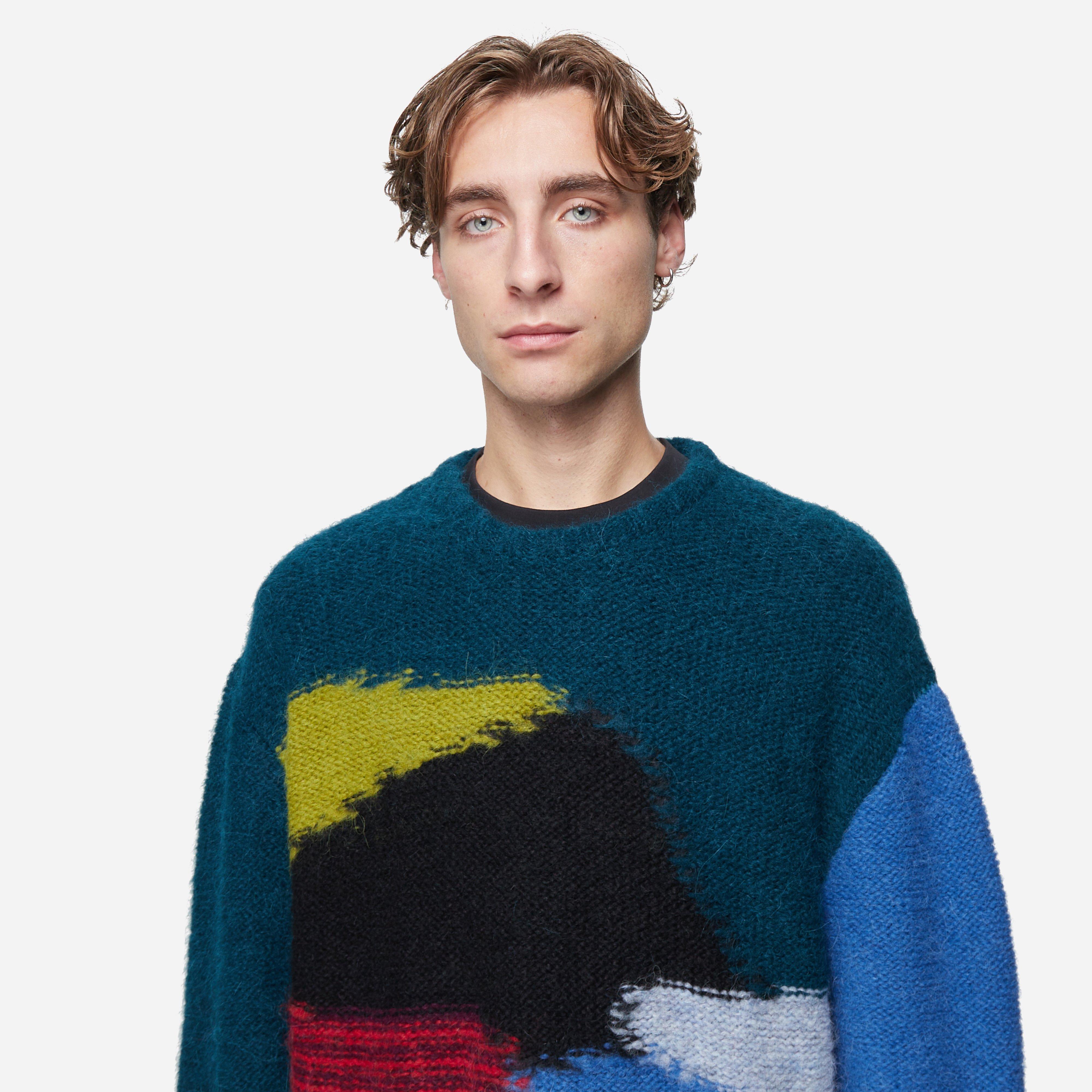 Brain Dead Boxy Knit Sweater