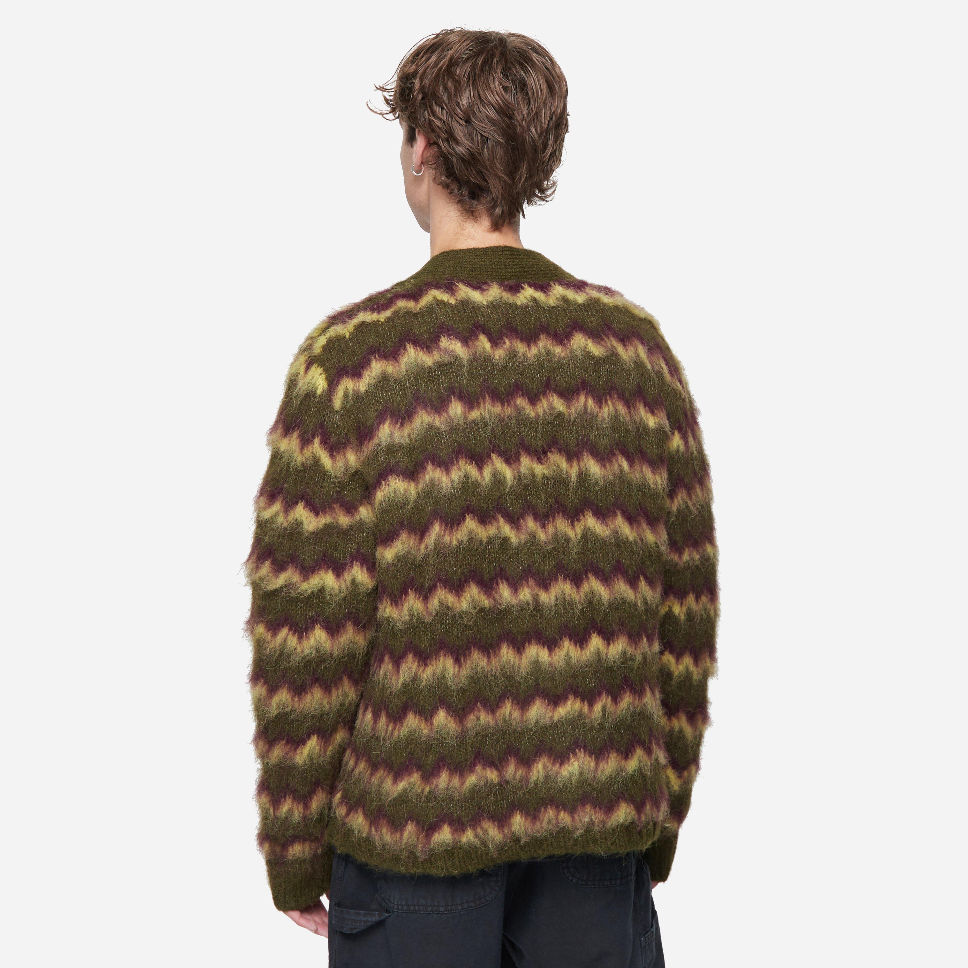 Brain Dead Zig Zag Cardigan