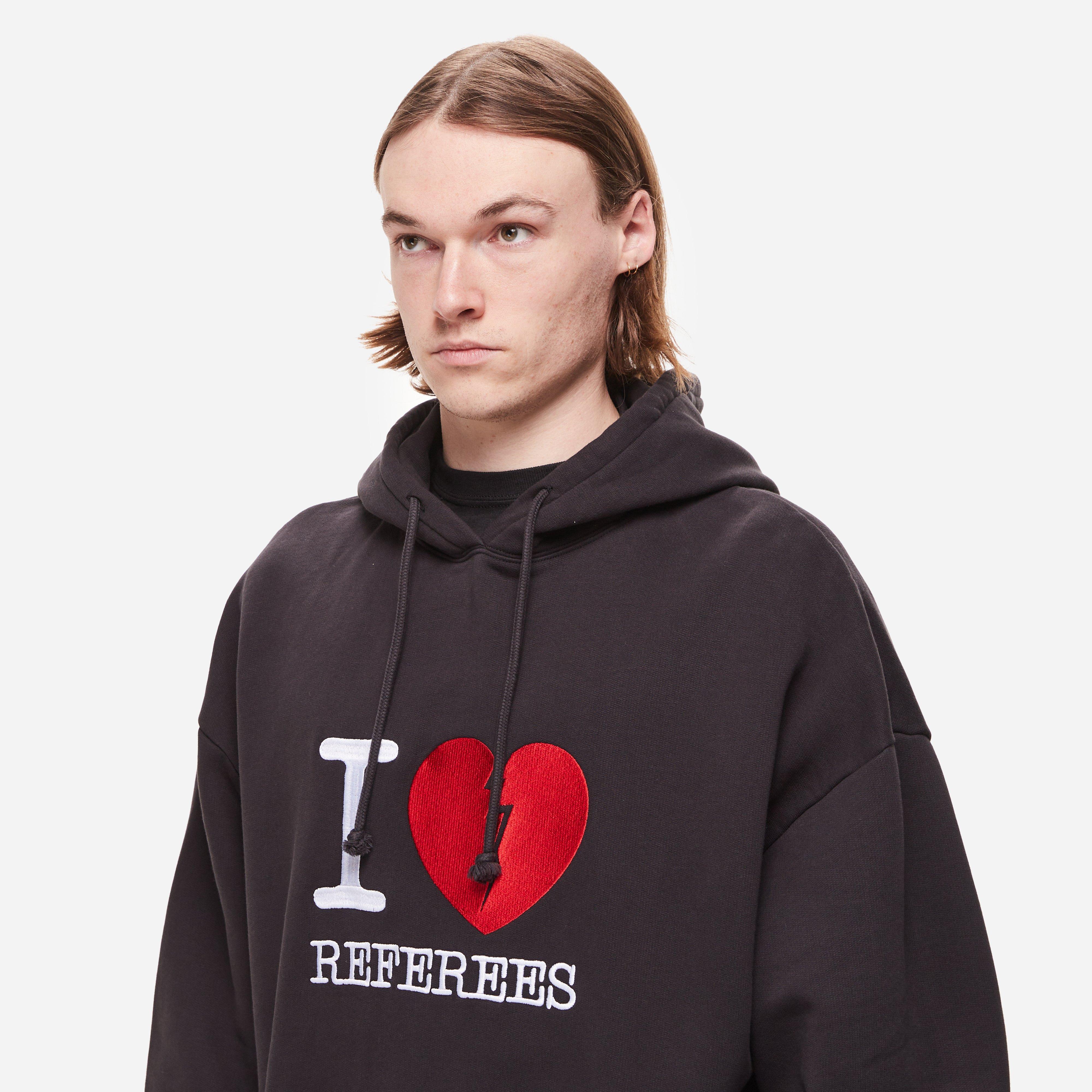 Umbro I Love Referees Masked Hoodie