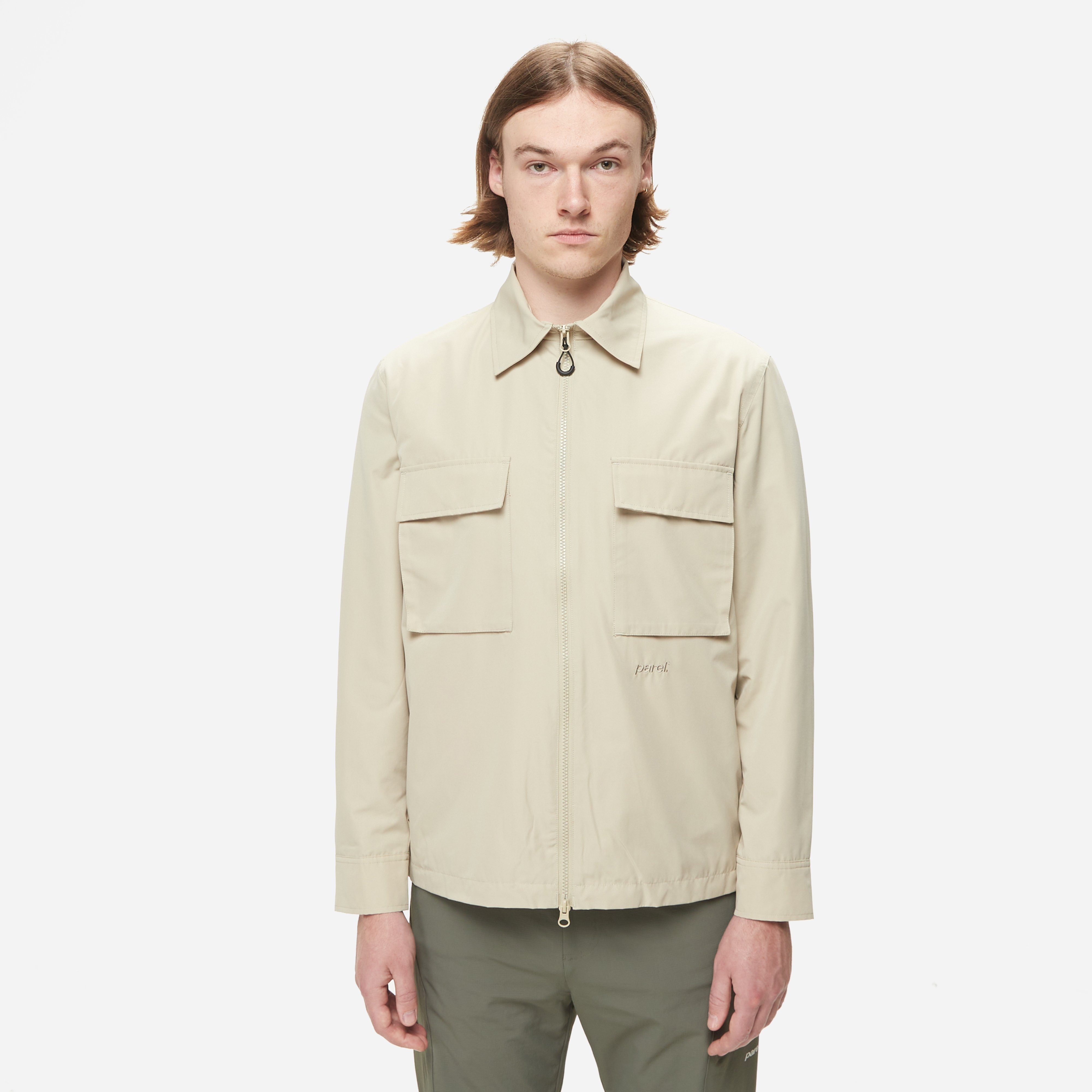 送料無料 百貨店 Studios Parel Cream Sarez HIP | Overshirt シャツ/ブラウス(長袖/七分)