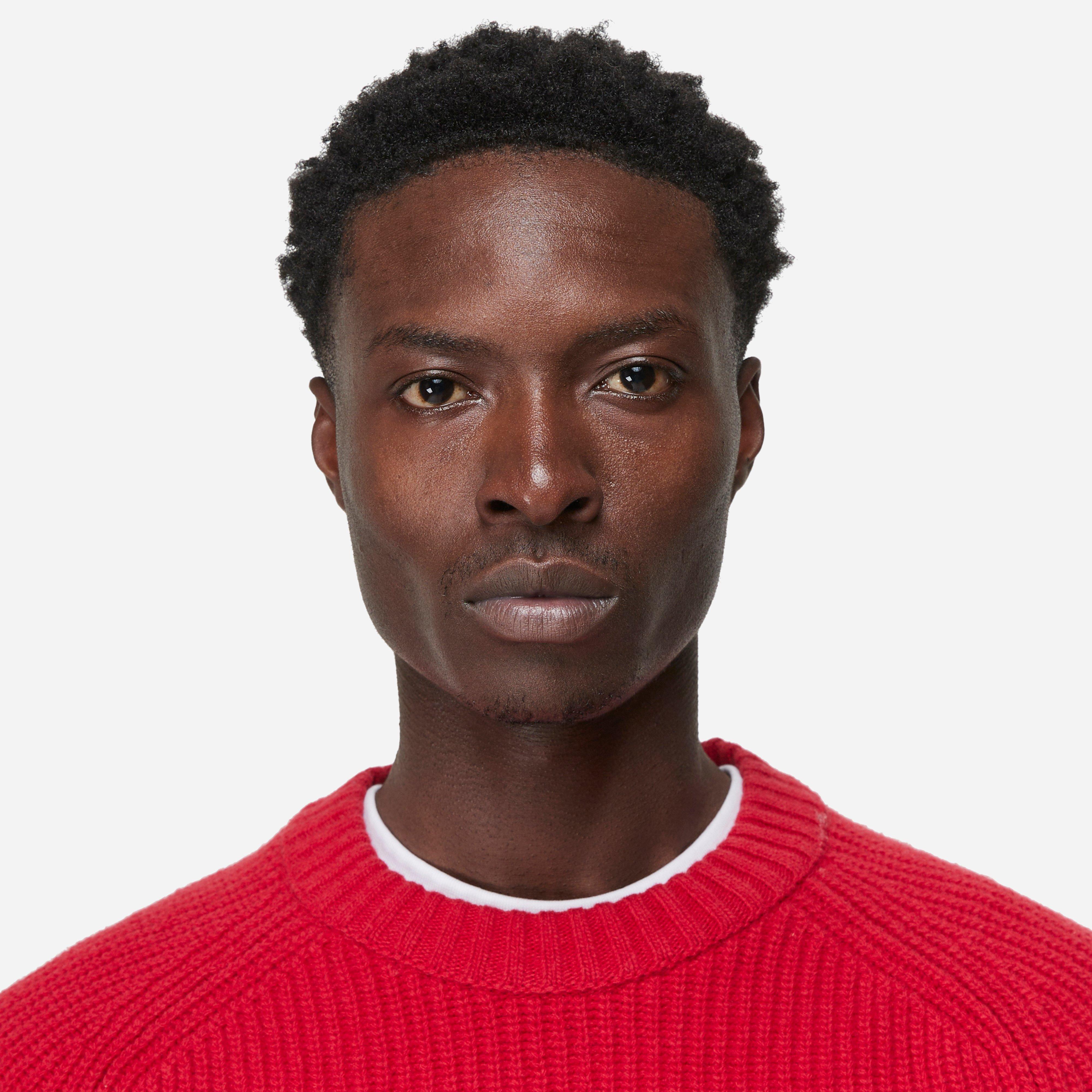 Closed Knitted Pullover