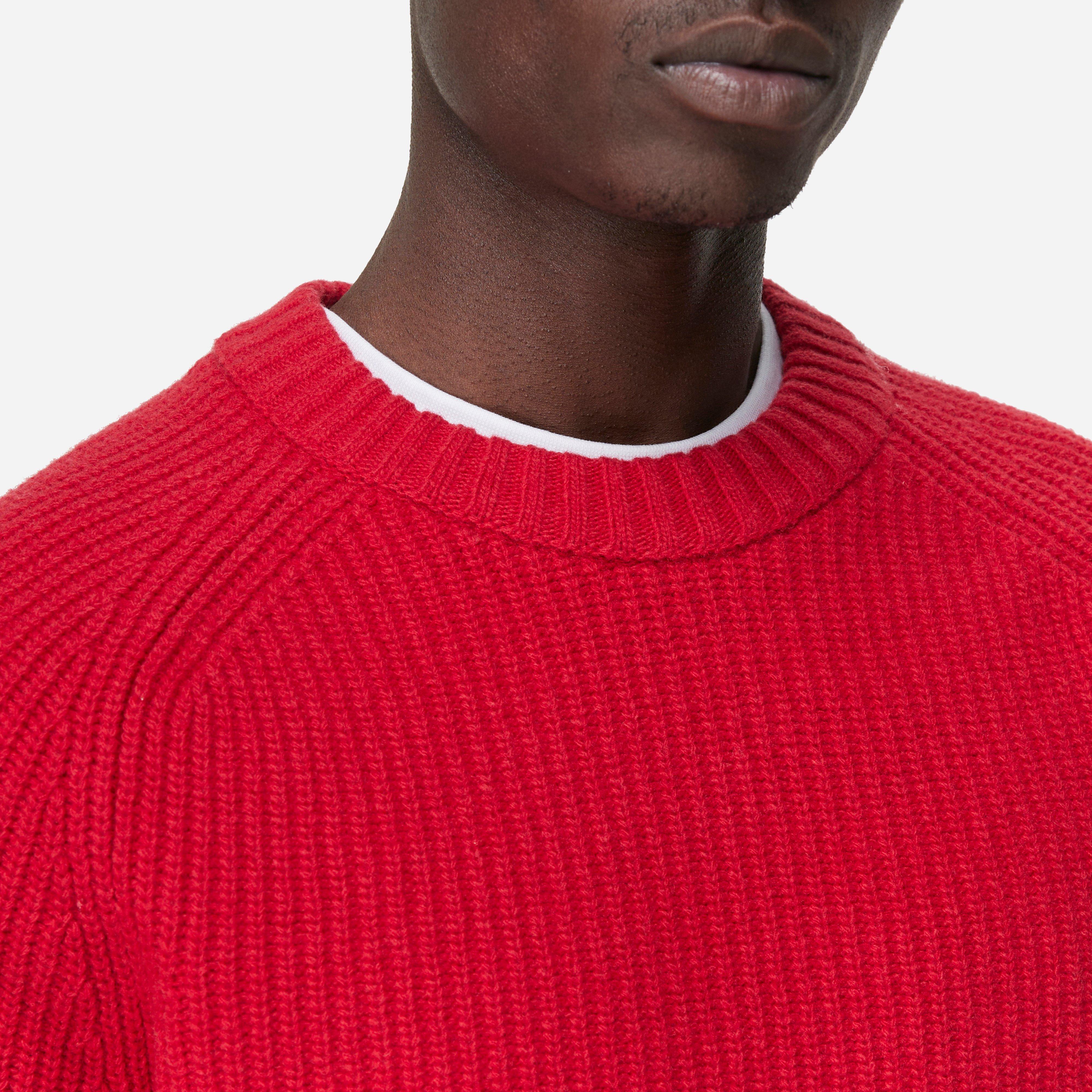 Closed Knitted Pullover