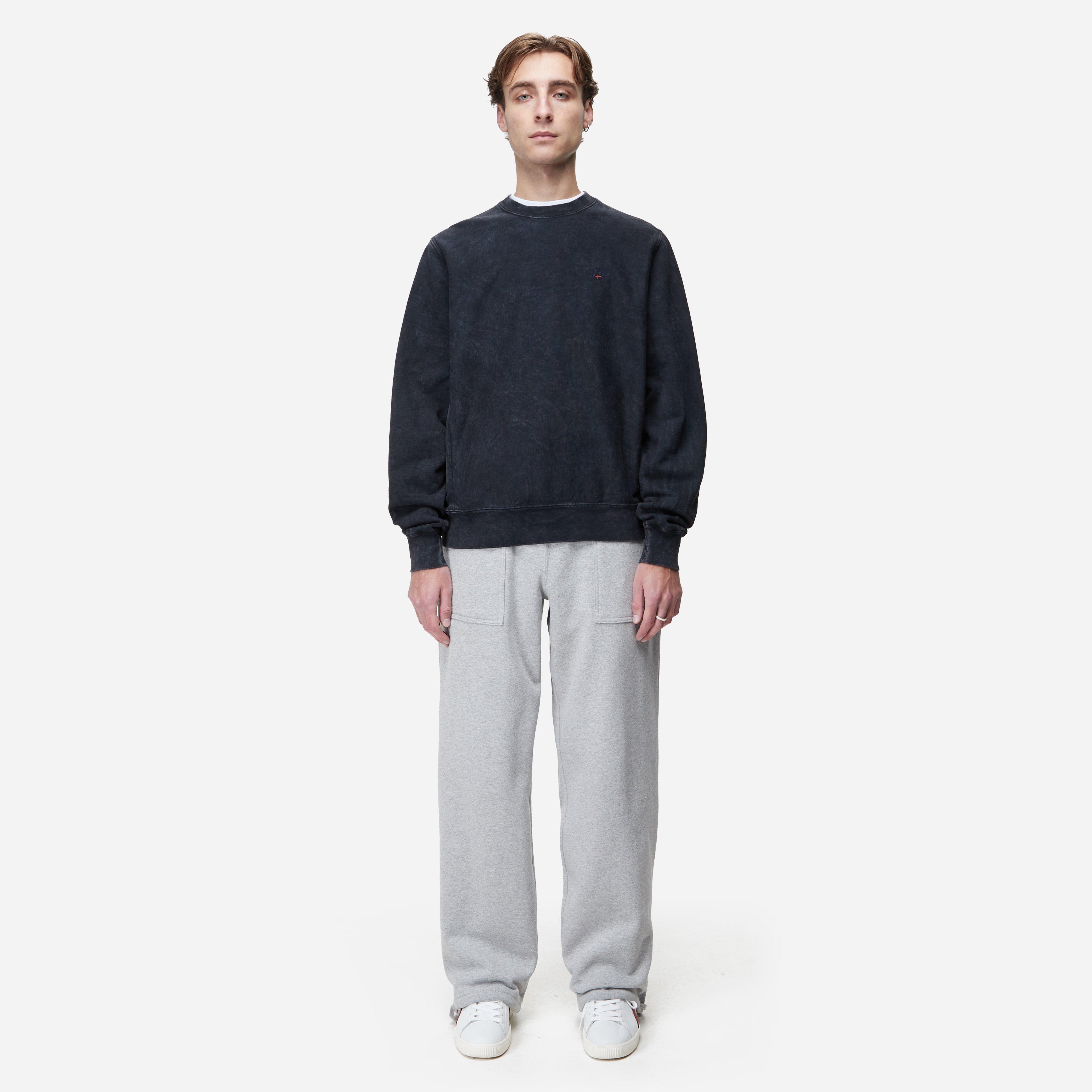 【NOAH】 SALT WASH CREWNECK ★ 男女共用 SS195SS25_SALTWASH_ZIP_UP_SWEA