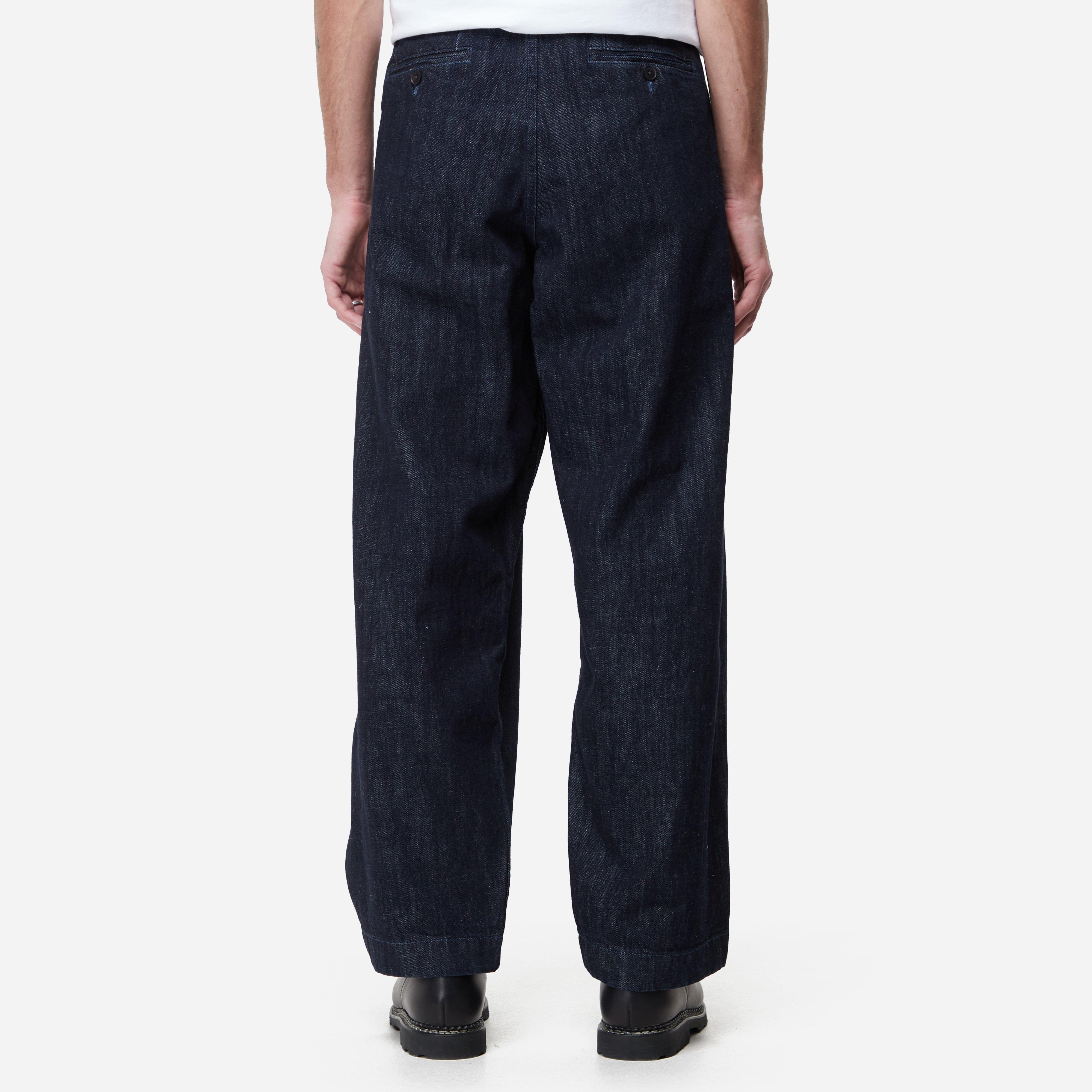 Noah Pleat Denim Pant