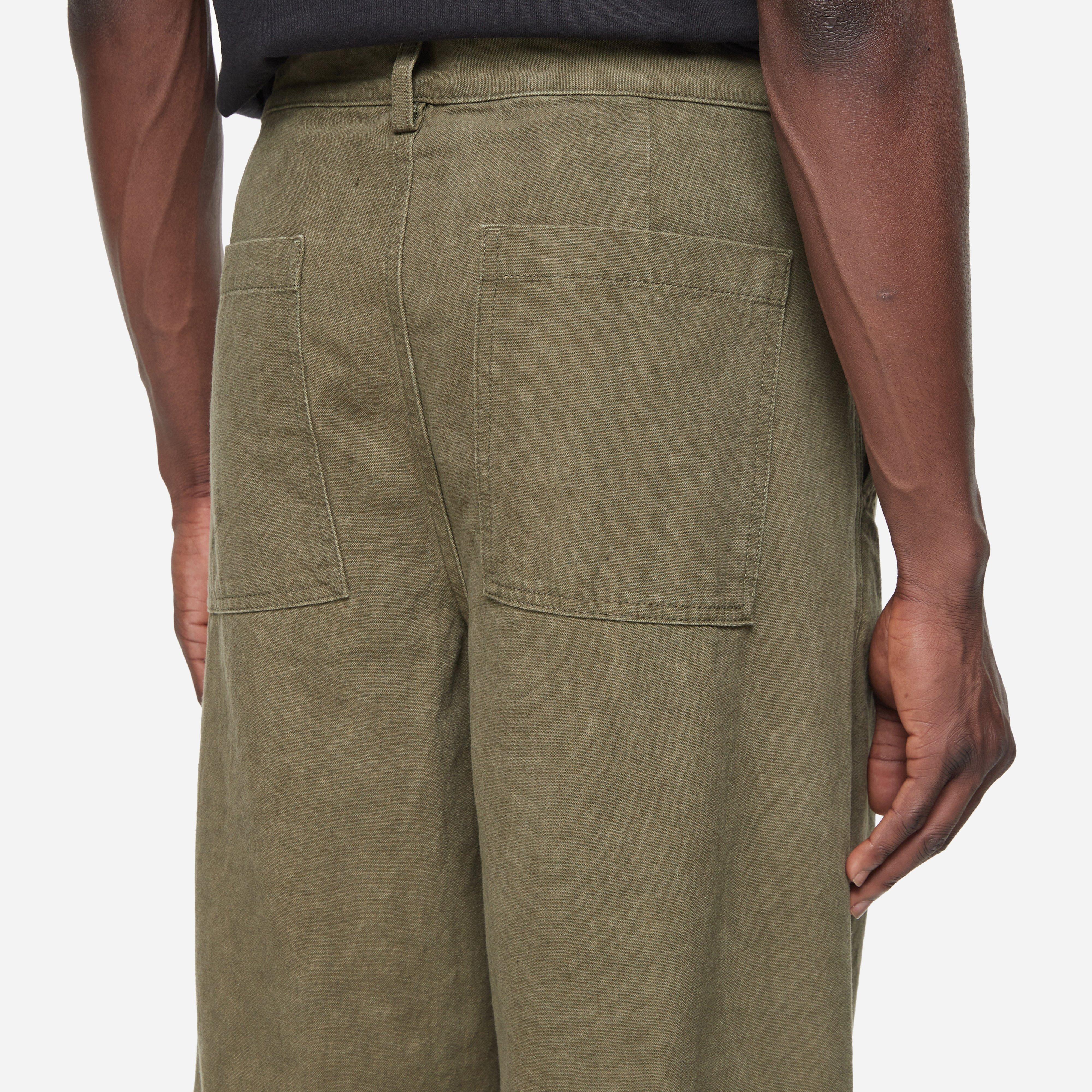 Noah Double-Pleat Cotton