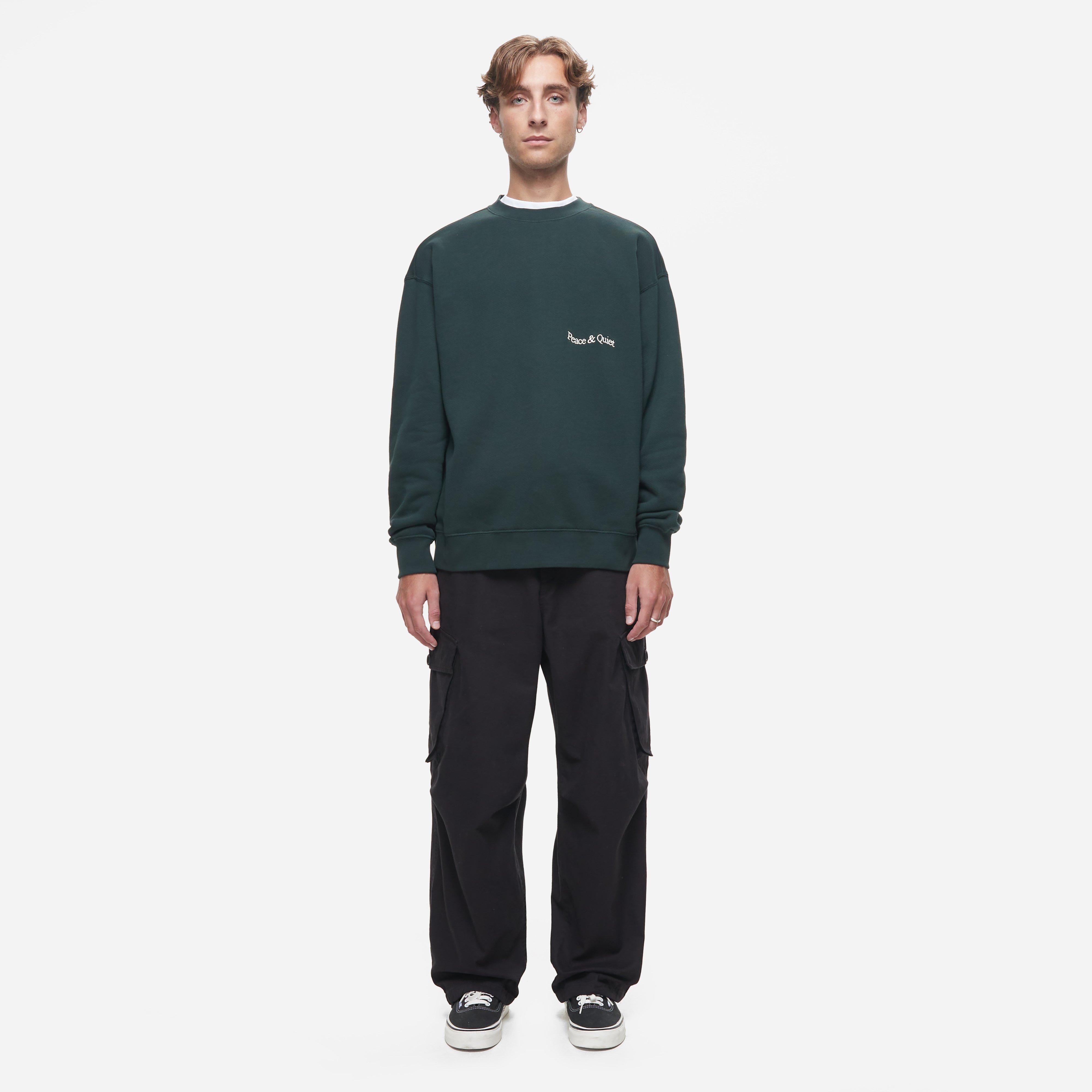 Museum of Peace and Quiet Wordmark Crewneck