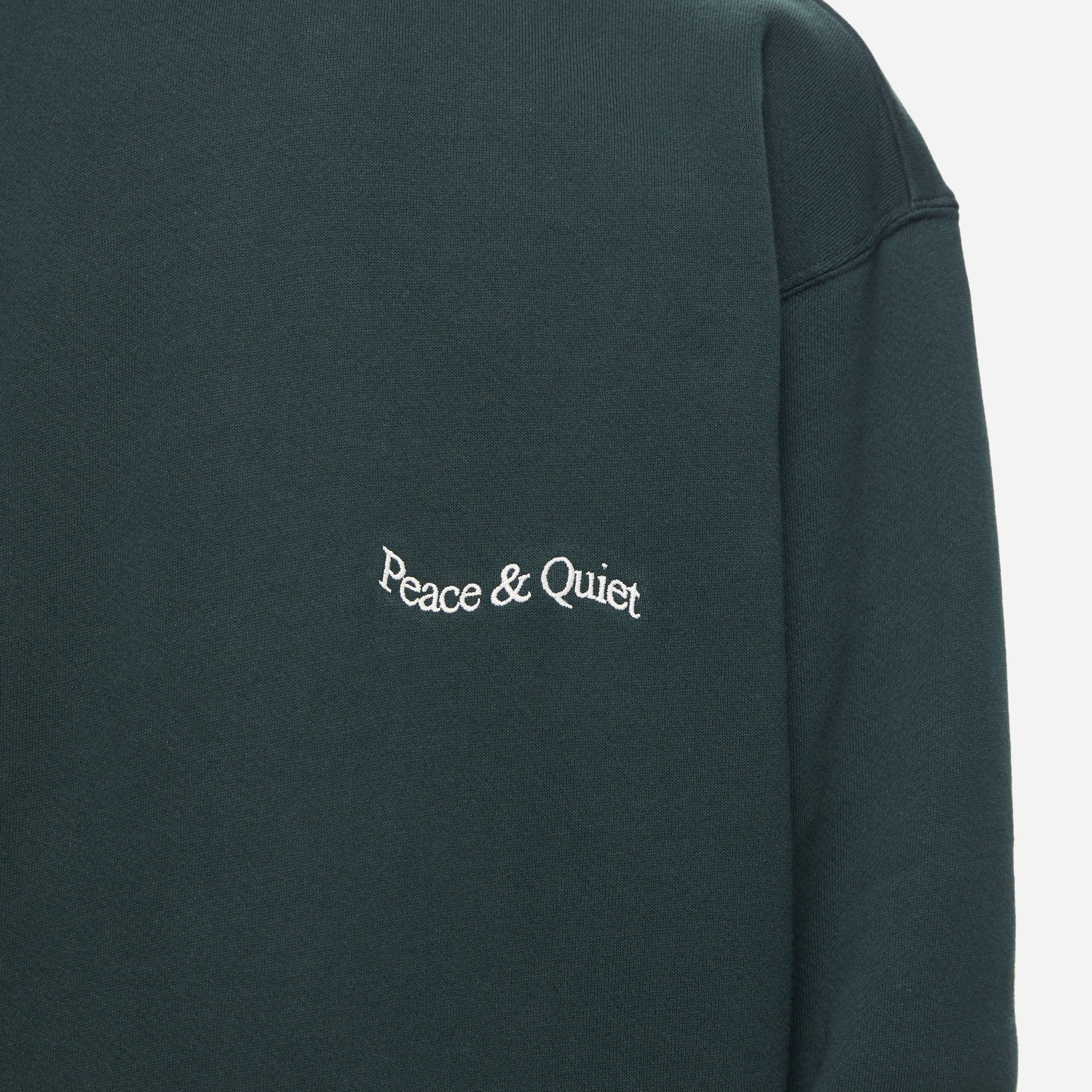 Museum of Peace and Quiet Wordmark Crewneck