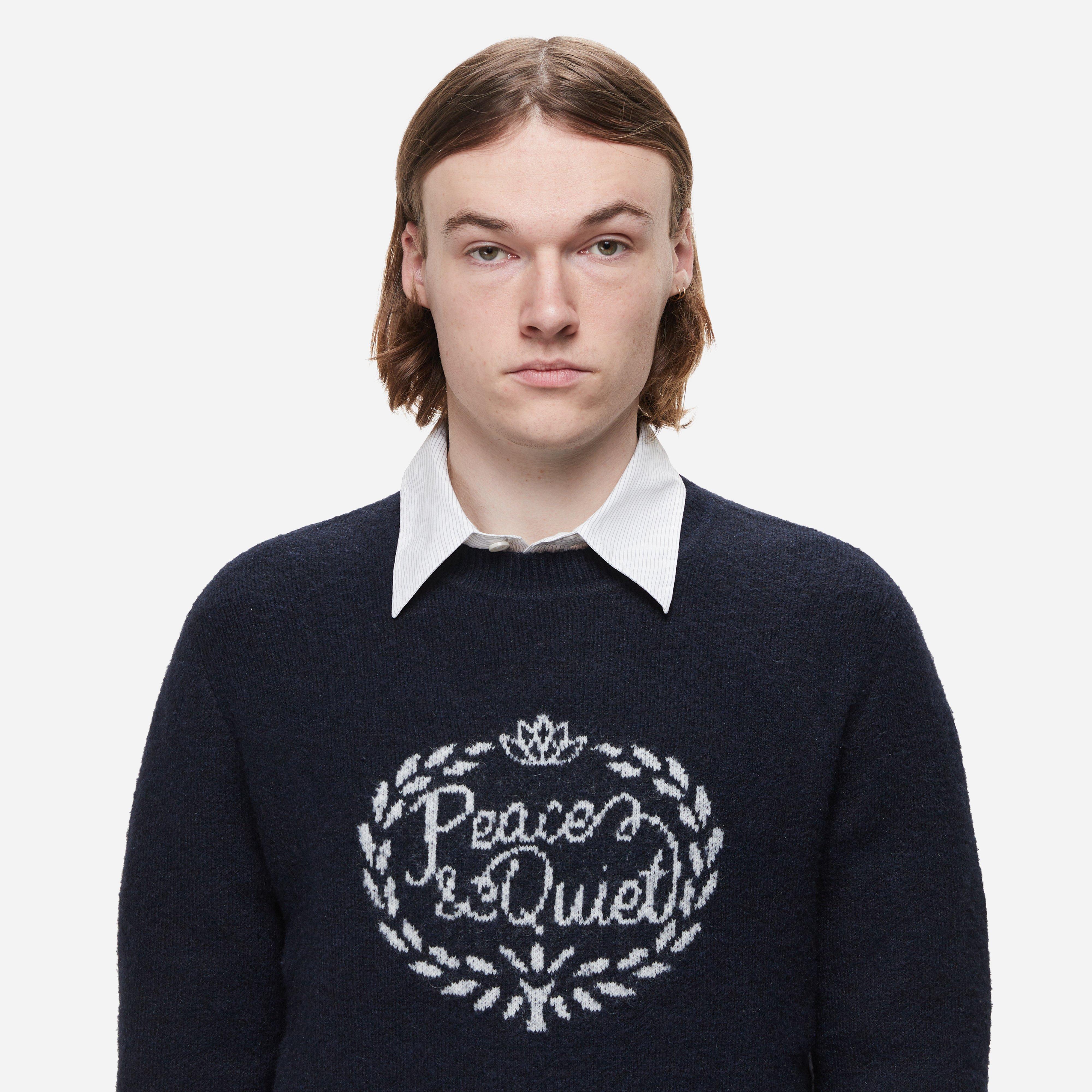 Museum of Peace and Quiet Wreath Mohair Sweatshirt