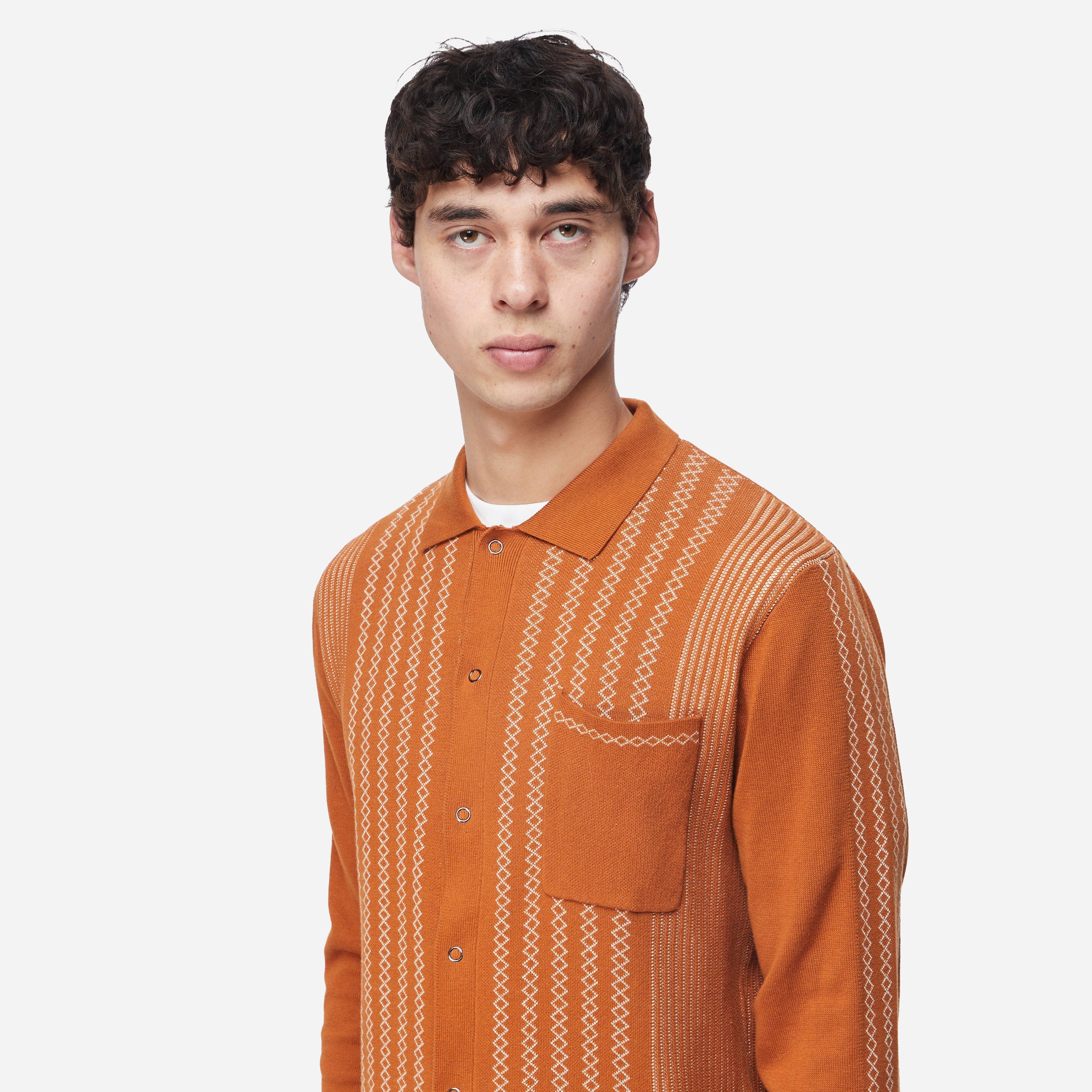 Percival Bevel Knit Shirt