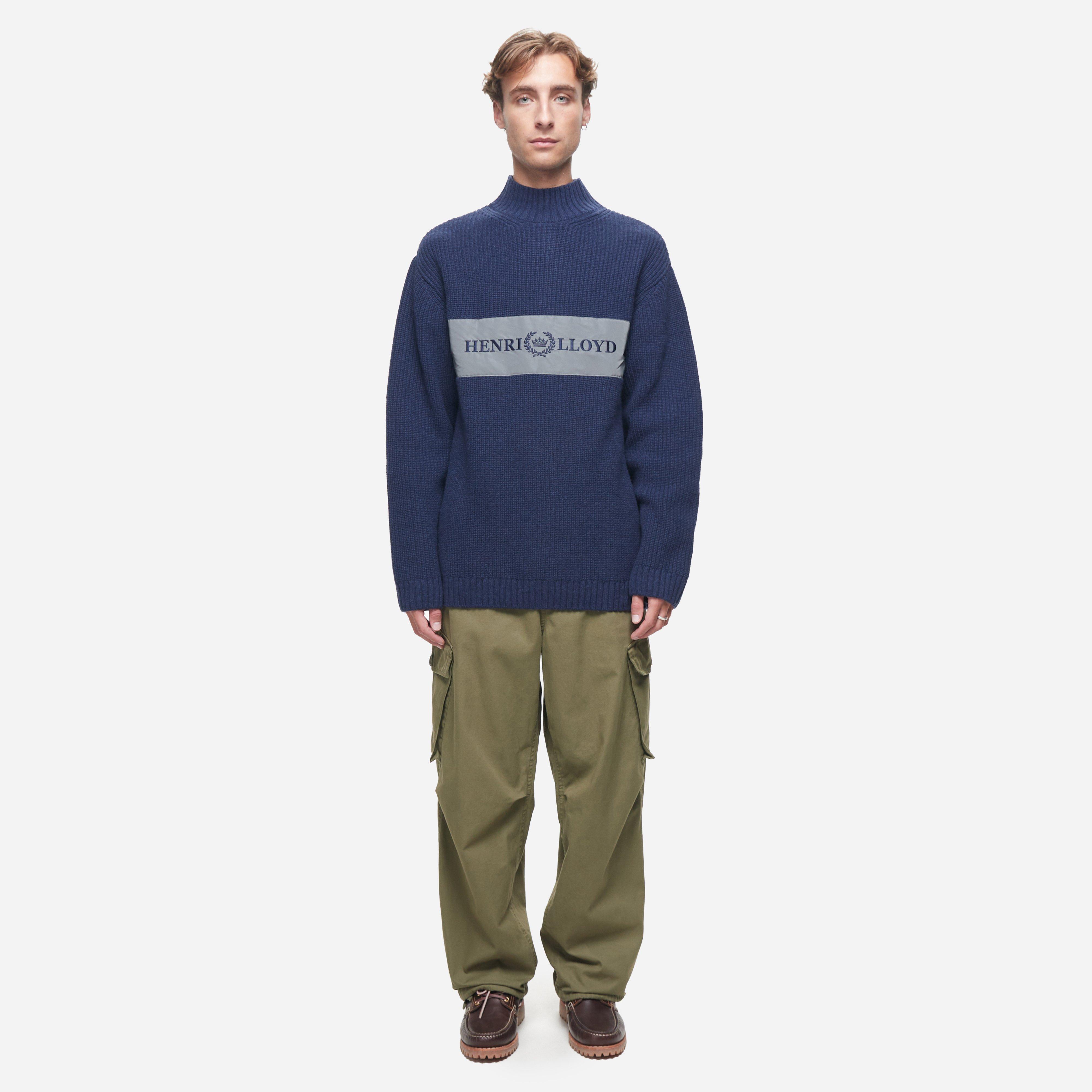 Henri Lloyd Falmouth Gansey Knit Sweatshirt