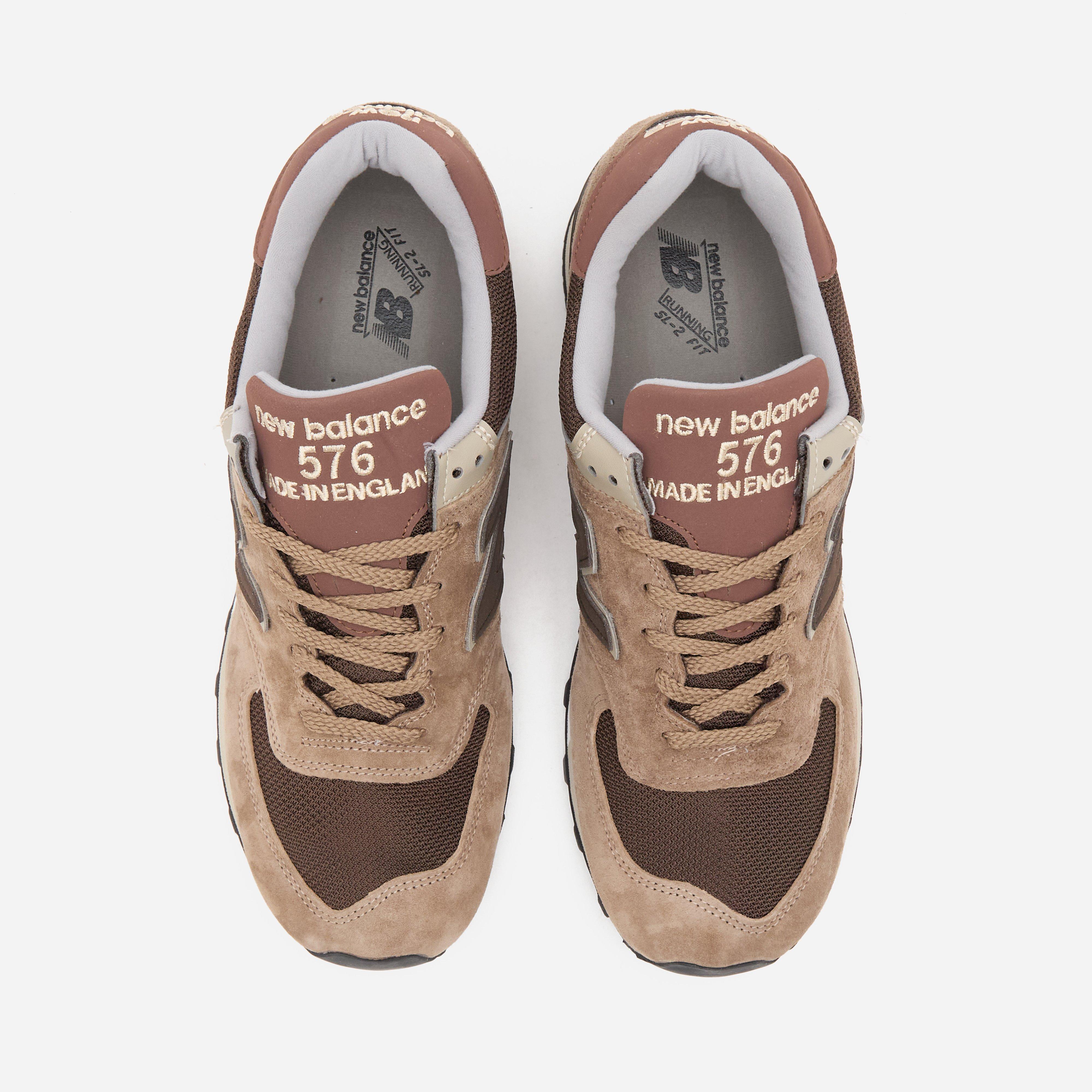 Brown New Balance 576 Made in UK | HIP