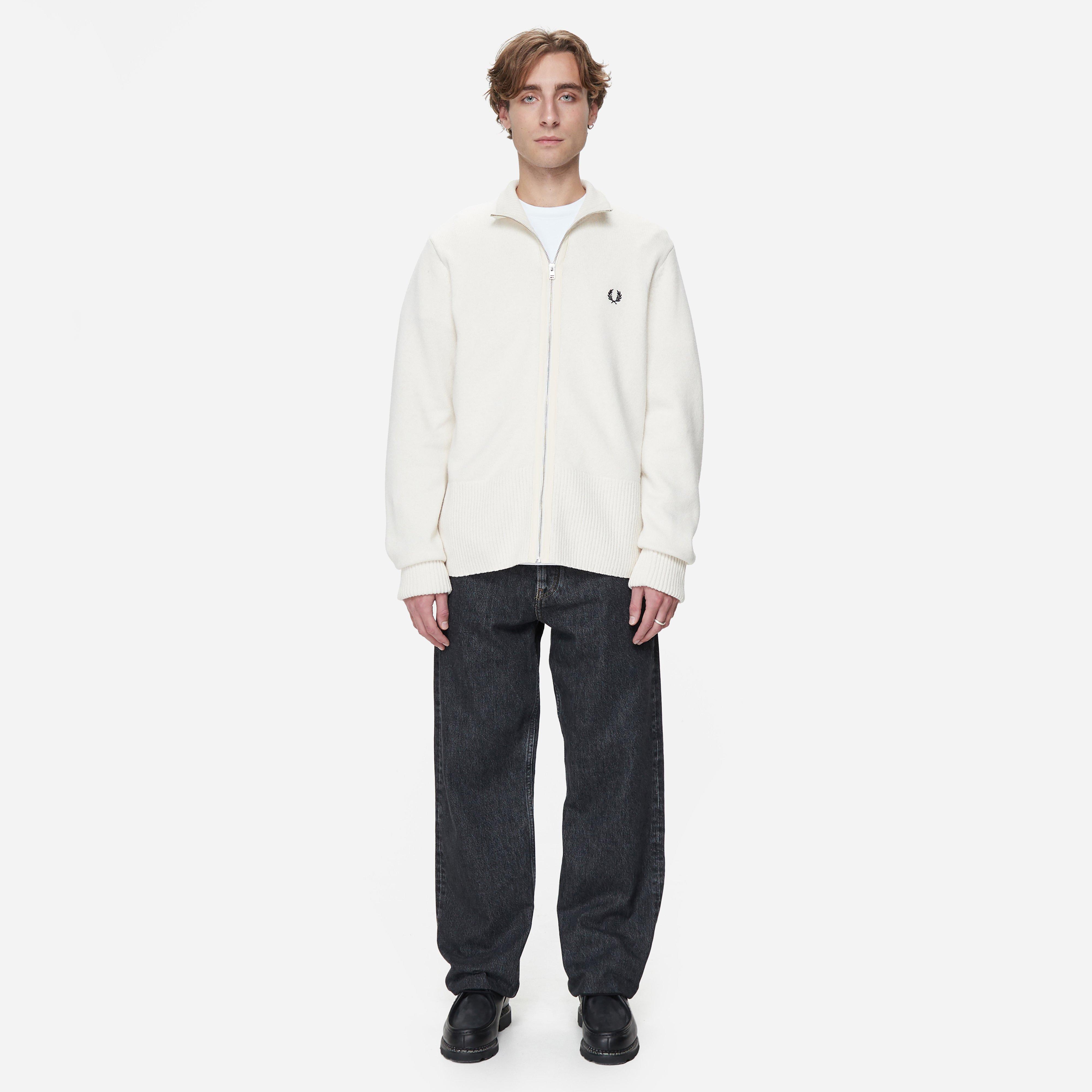 Fred Perry Chunky Rib Zip Cardigan