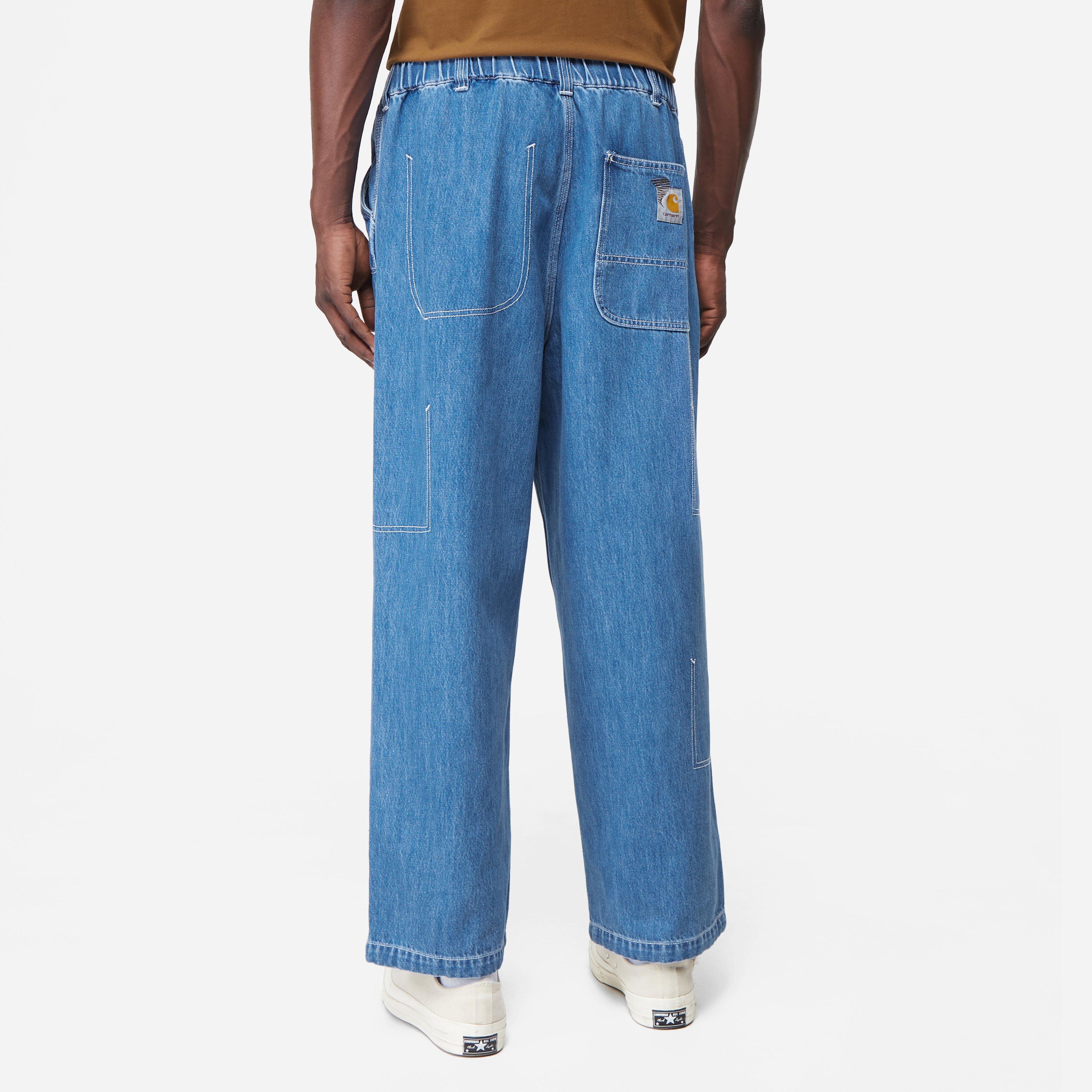Carhartt WIP Removed Pocket Double Knee Pant, Blue