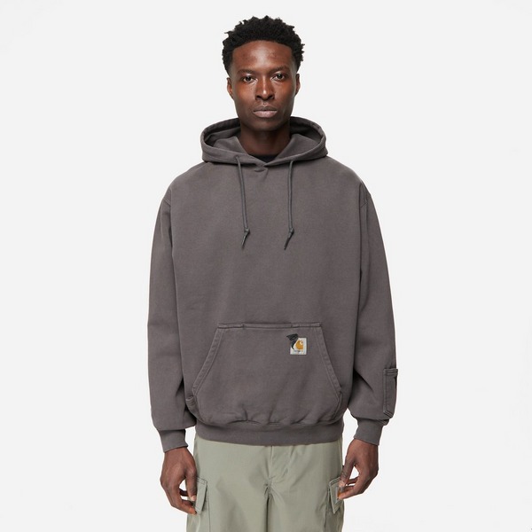 Grey Carhartt WIP x Invincible Pigment Dyed Hoodie | HIP Grey Carhartt WIP x Invincible Pigment Dyed Hoodie | HIP