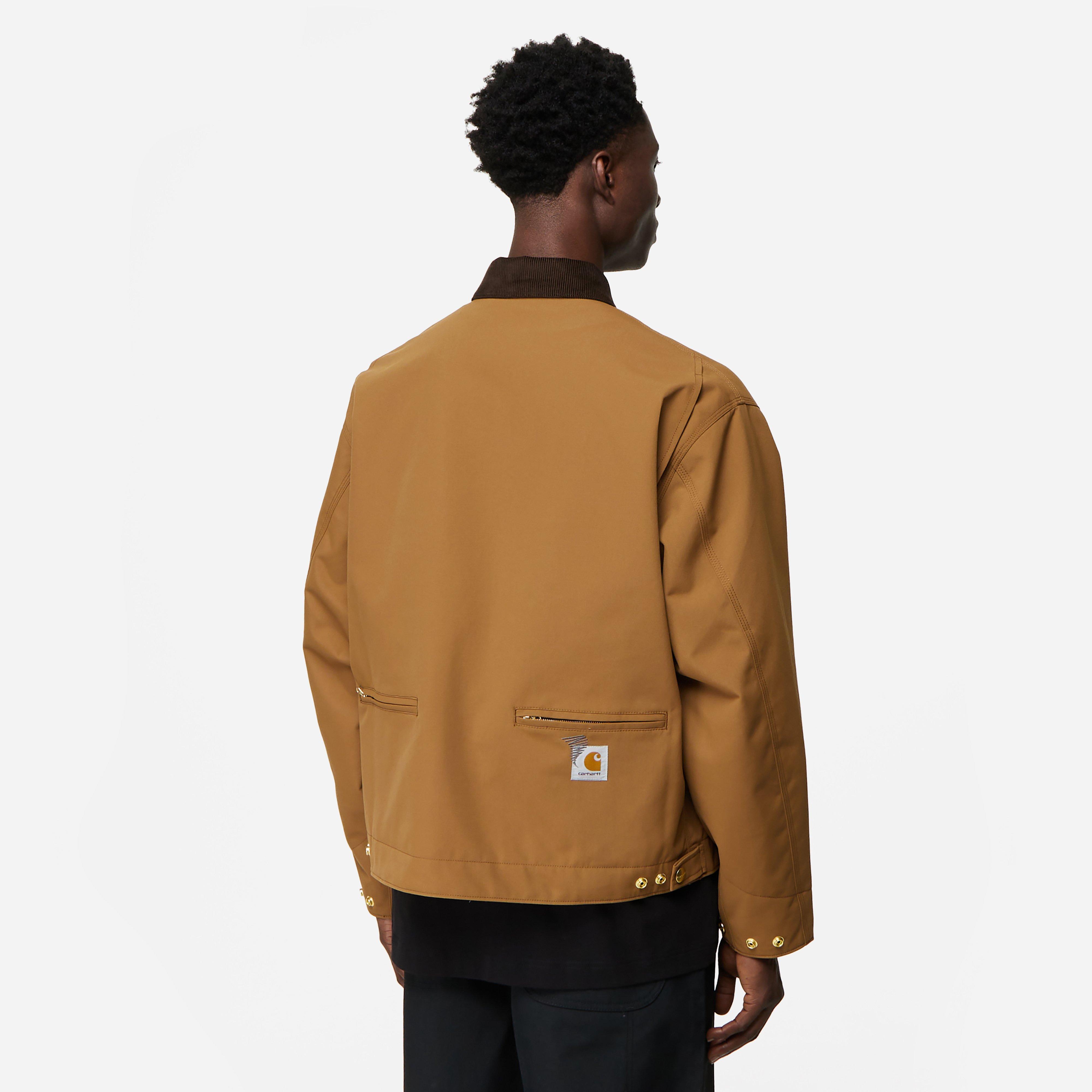ジャケット・アウター carhartt invincible Detroit jacket brown Carhartt-WIP-x-Invincible-