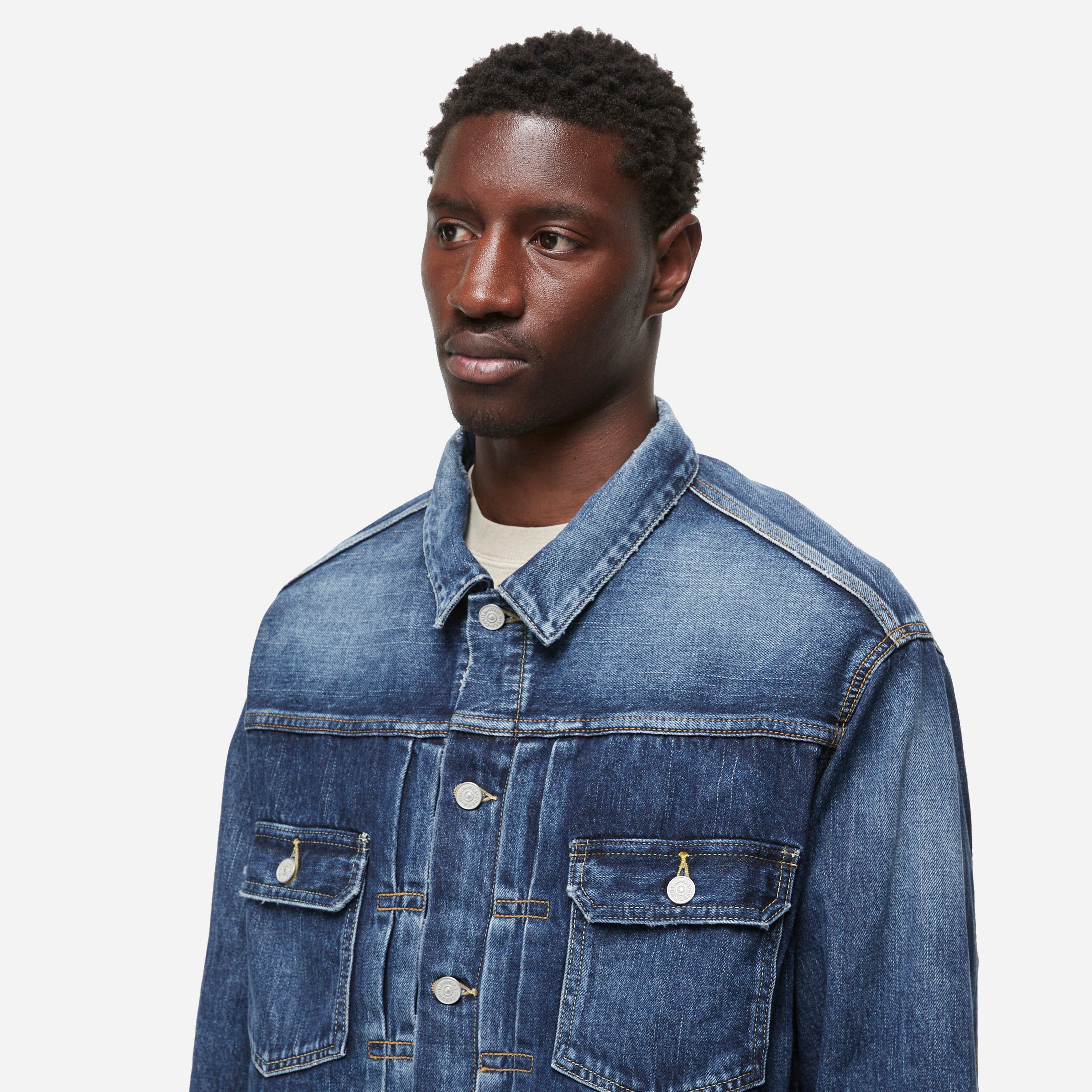 visvim SOCIAL SCULPTURE 101 JKT サイズ2 Blue Visvim Social Sculpture 101 Denim Jacket | HIP