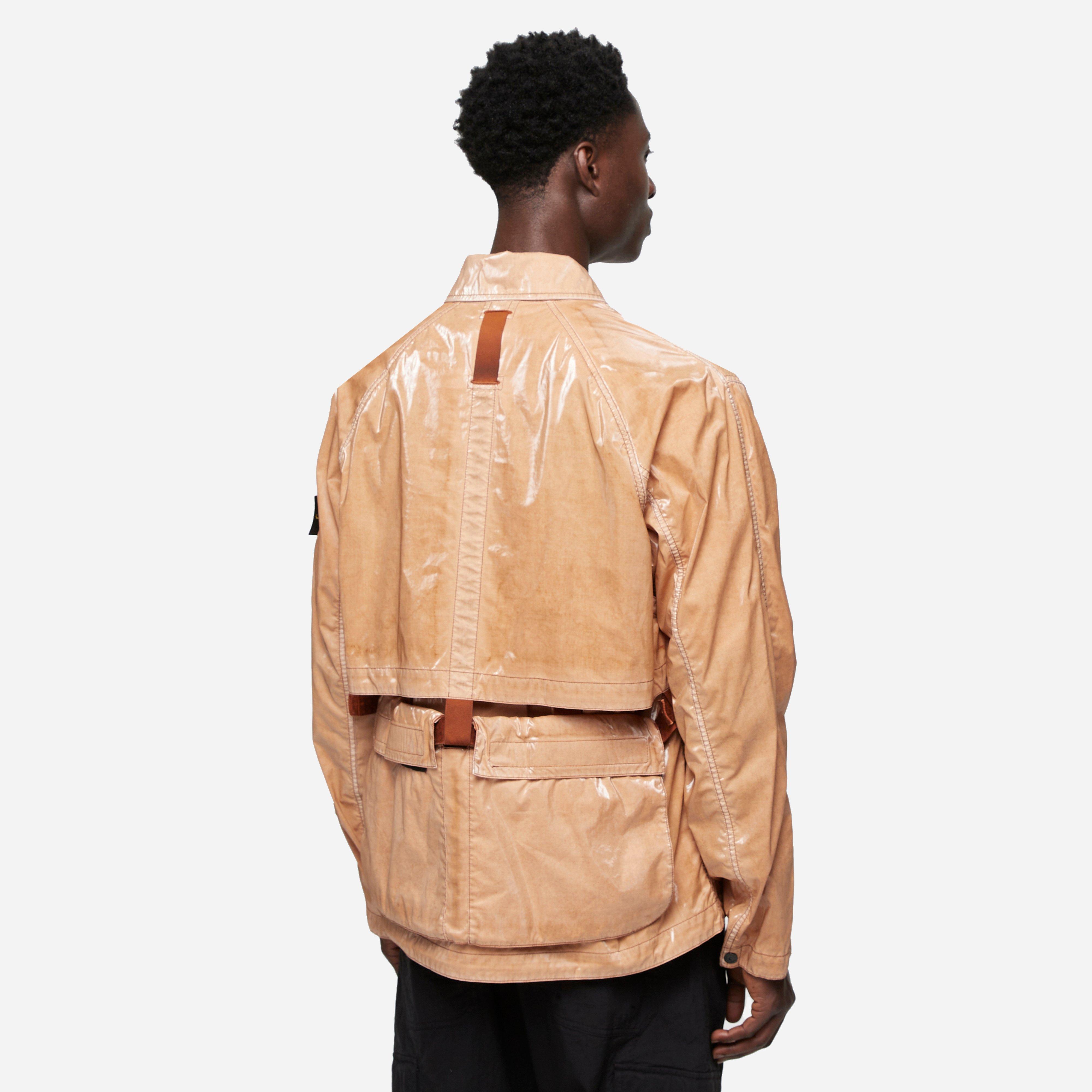 Stone Island 4100065 Mussola Prismatica 'Pietra' Jacket