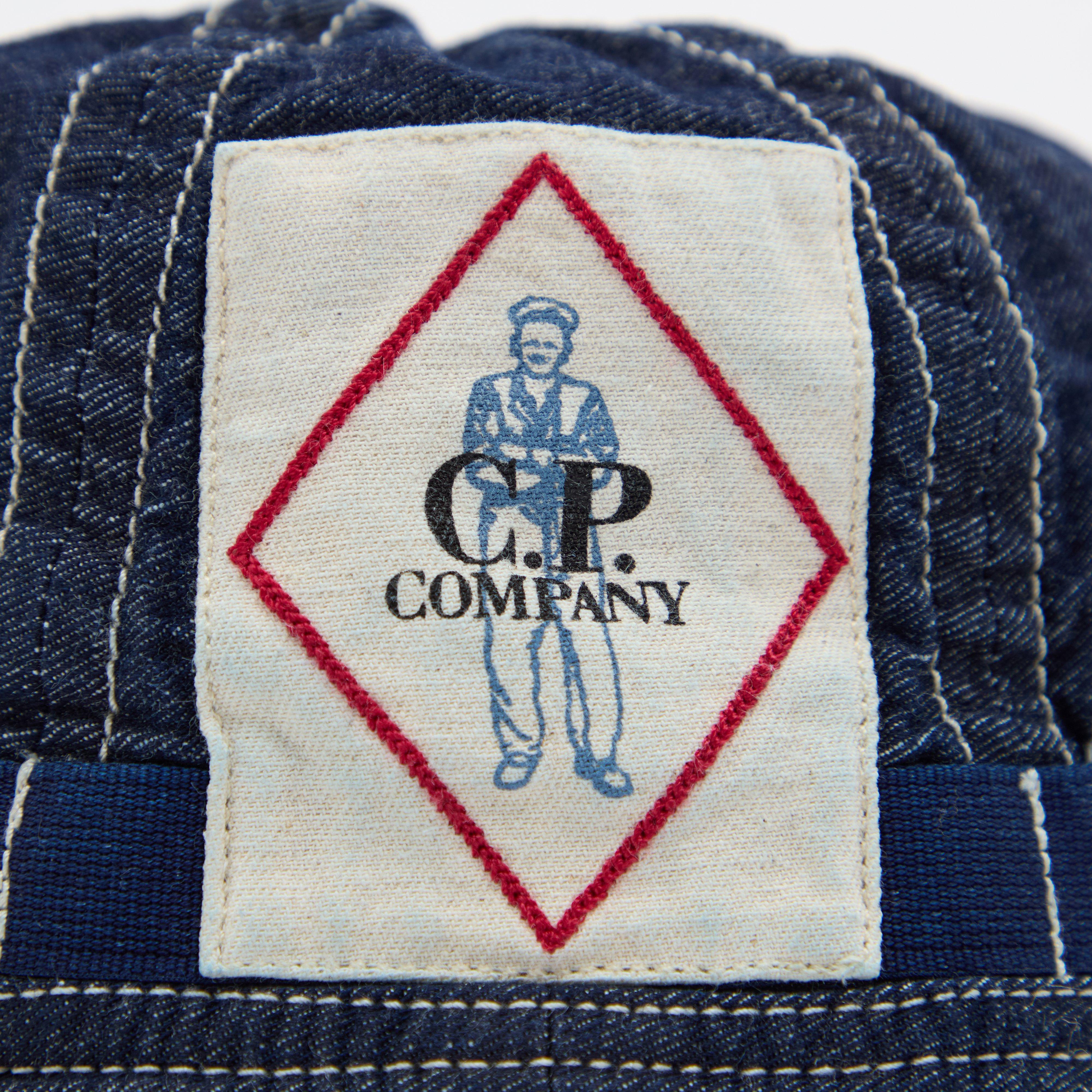 C.P. Company Denim 3/1 Bucket Hat