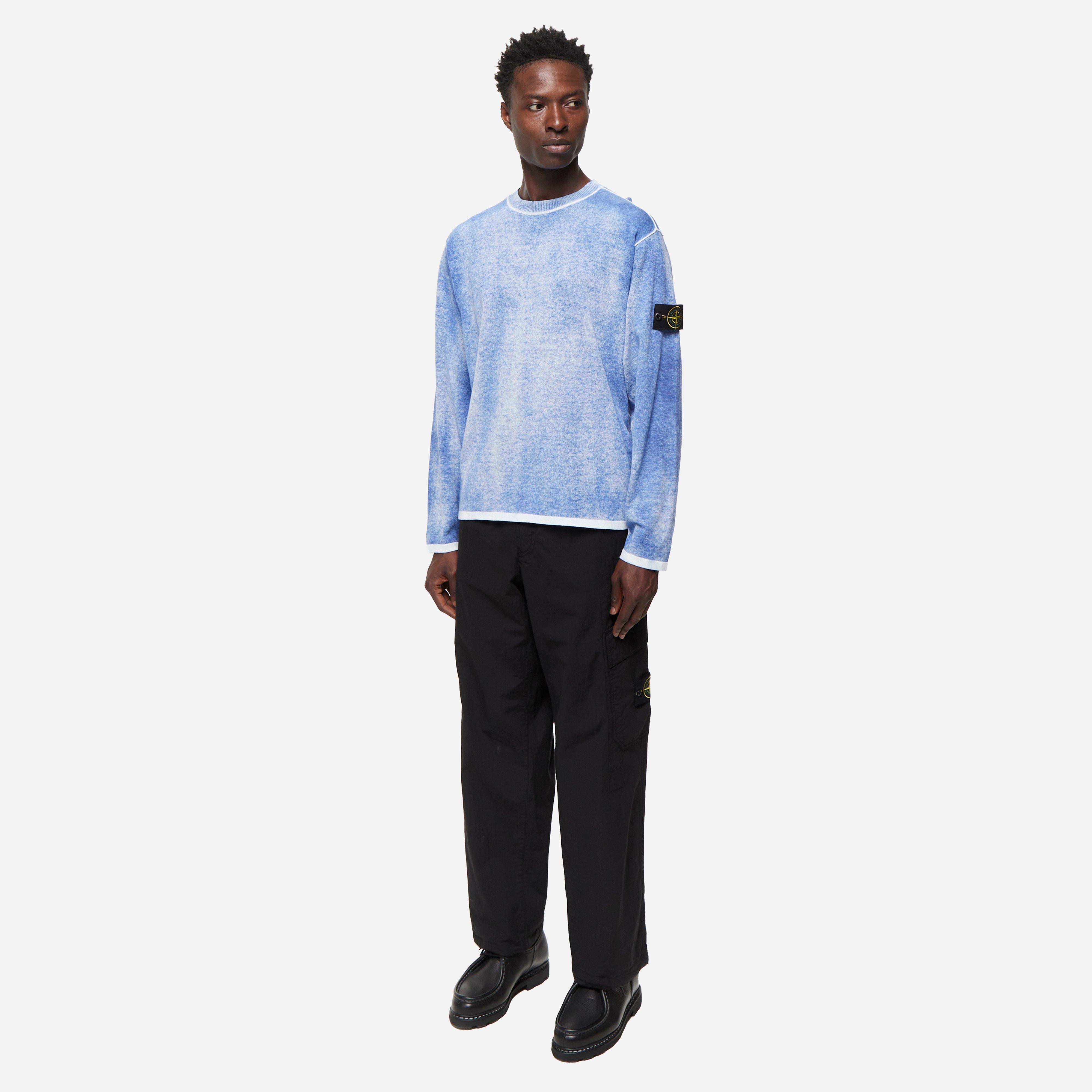 Stone Island Spray Crew Knit Sweatshirt