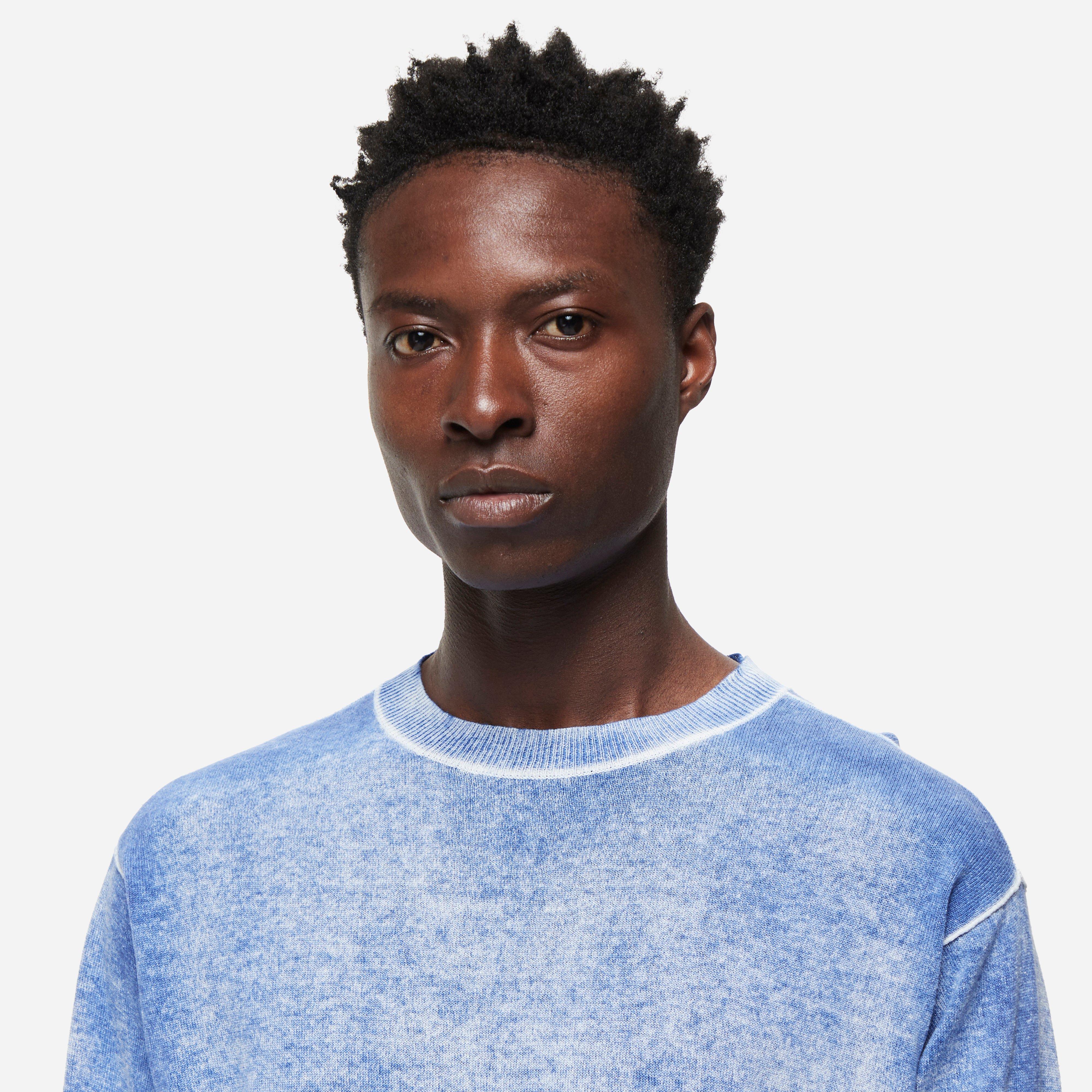Stone Island Spray Crew Knit Sweatshirt