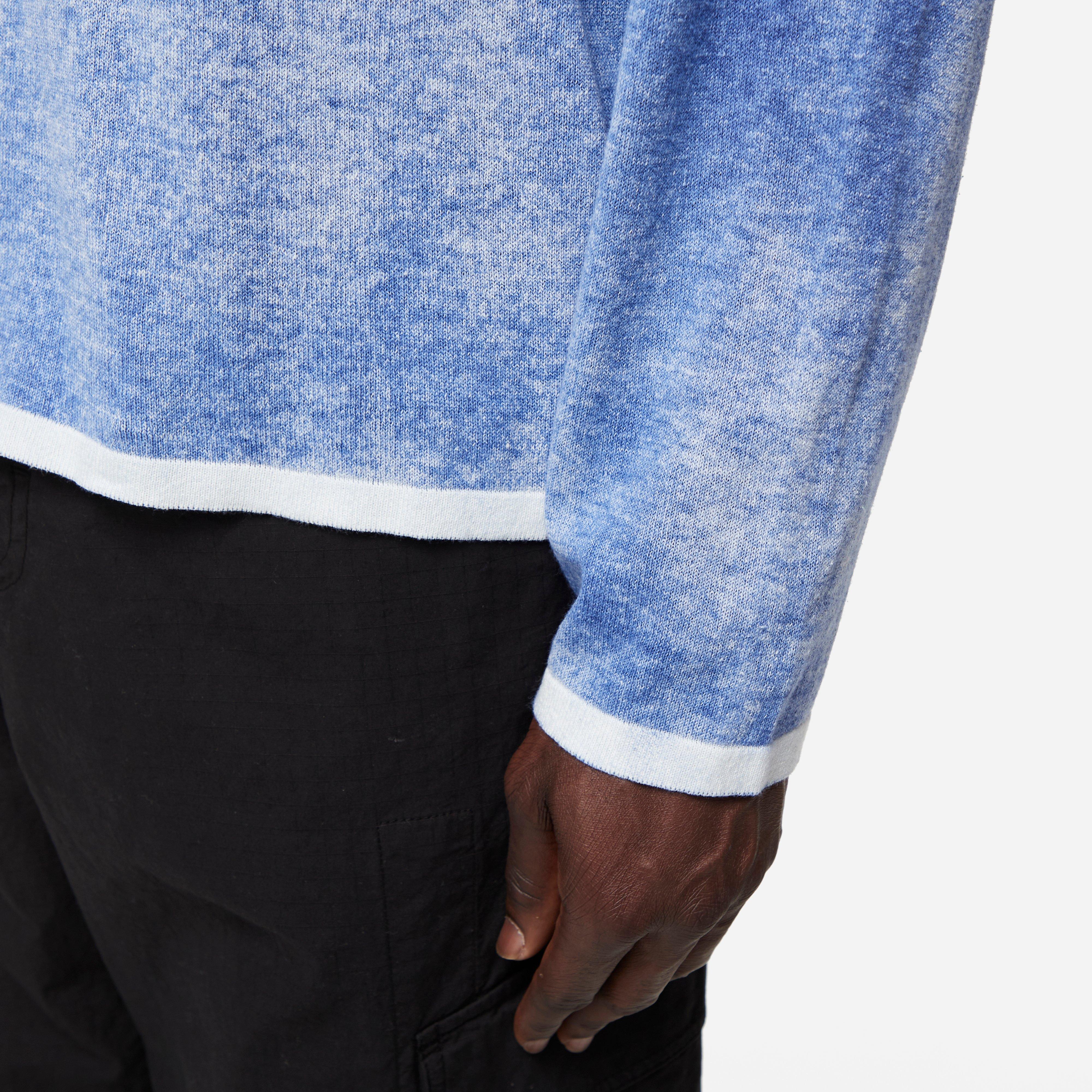 Stone Island Spray Crew Knit Sweatshirt