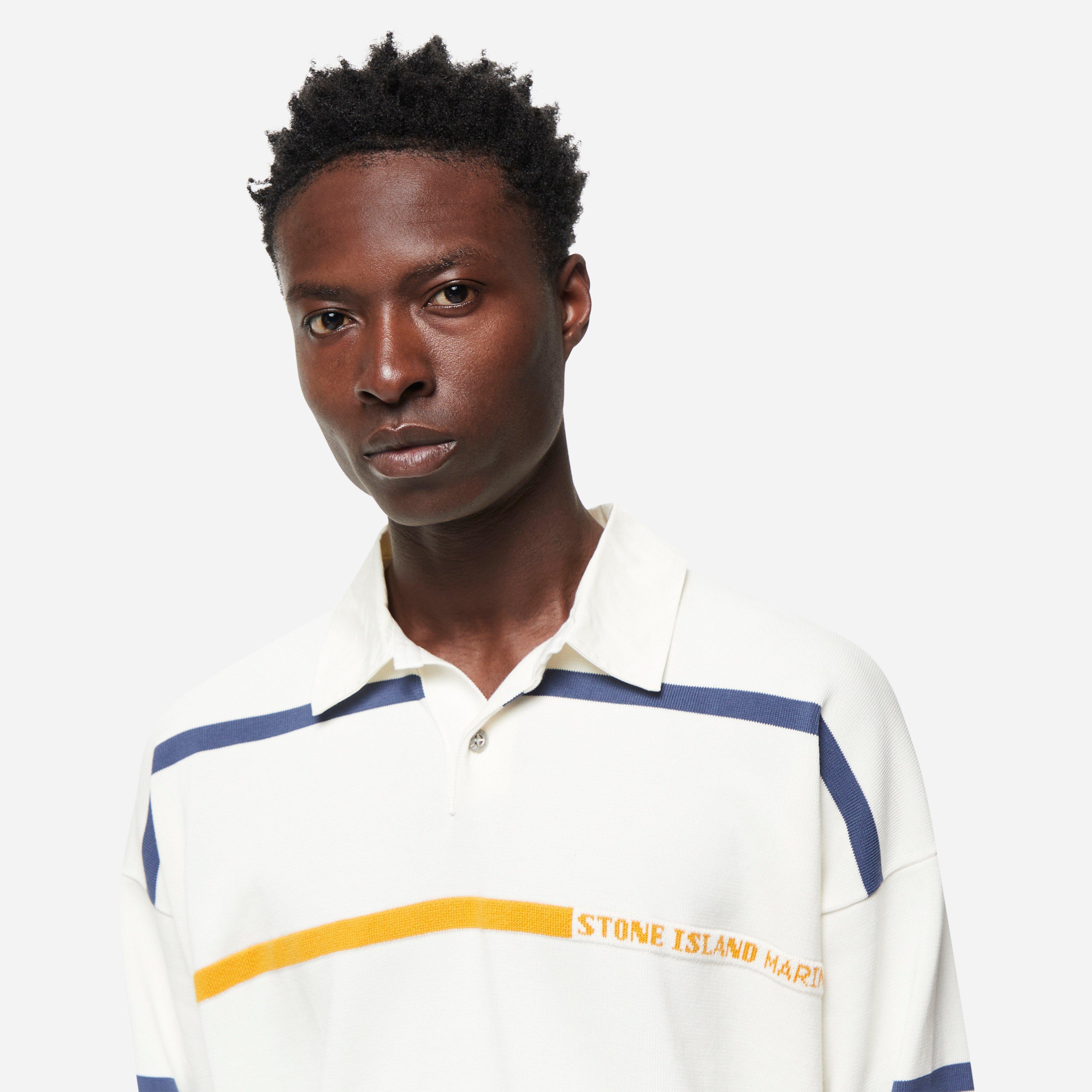 Stone Island Marina Knit Rugby Shirt