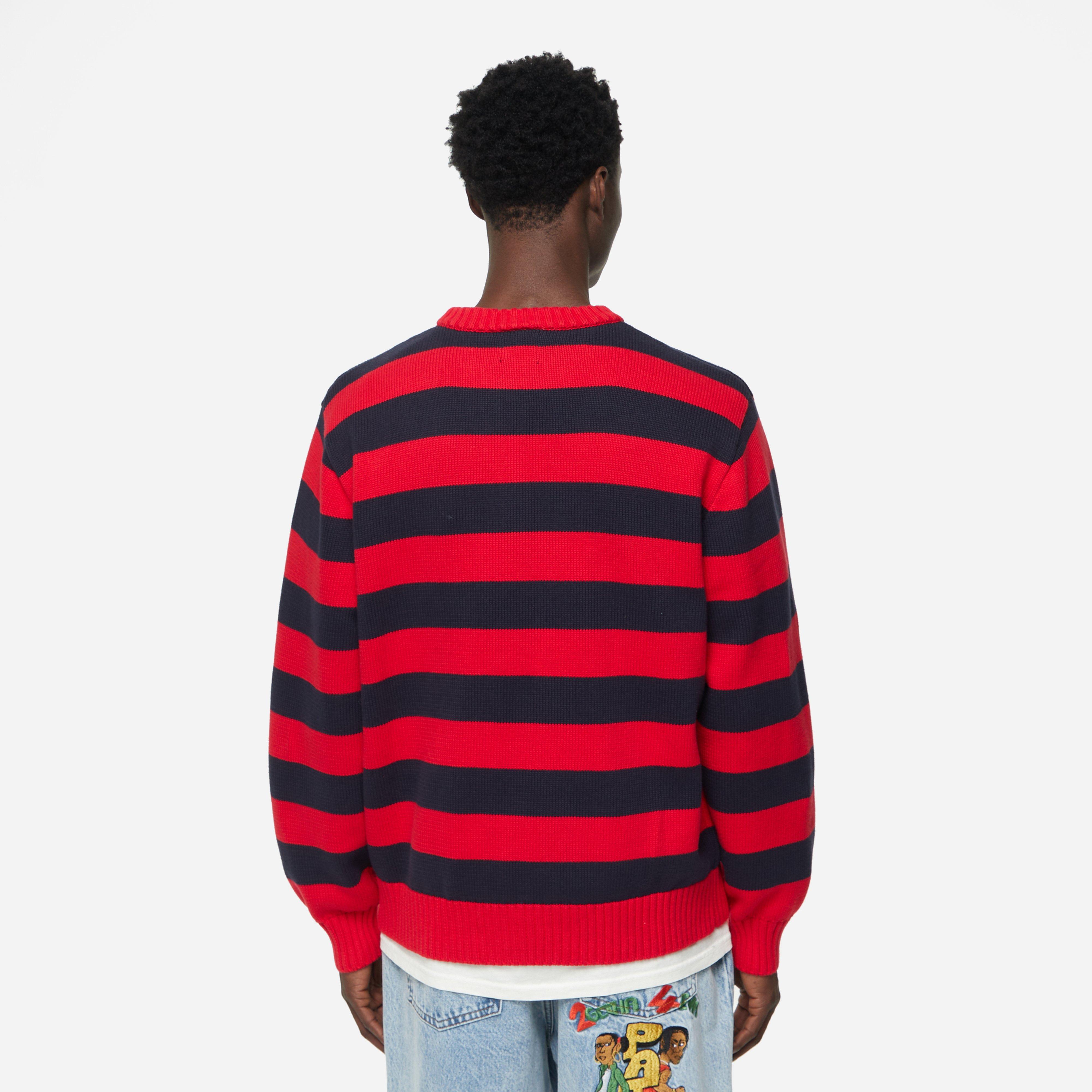 Patta Striped Knit Sweatshirt