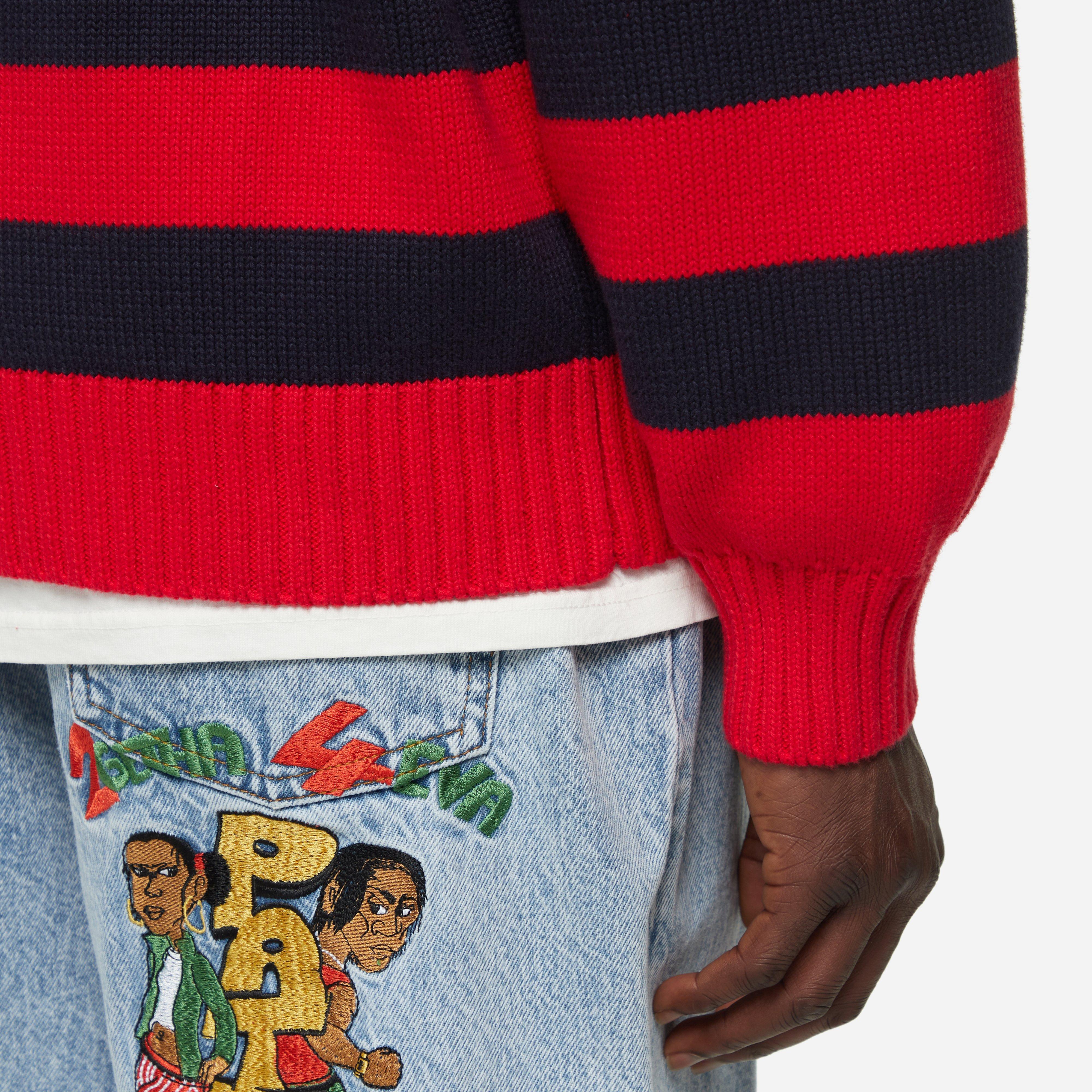 Patta Striped Knit Sweatshirt