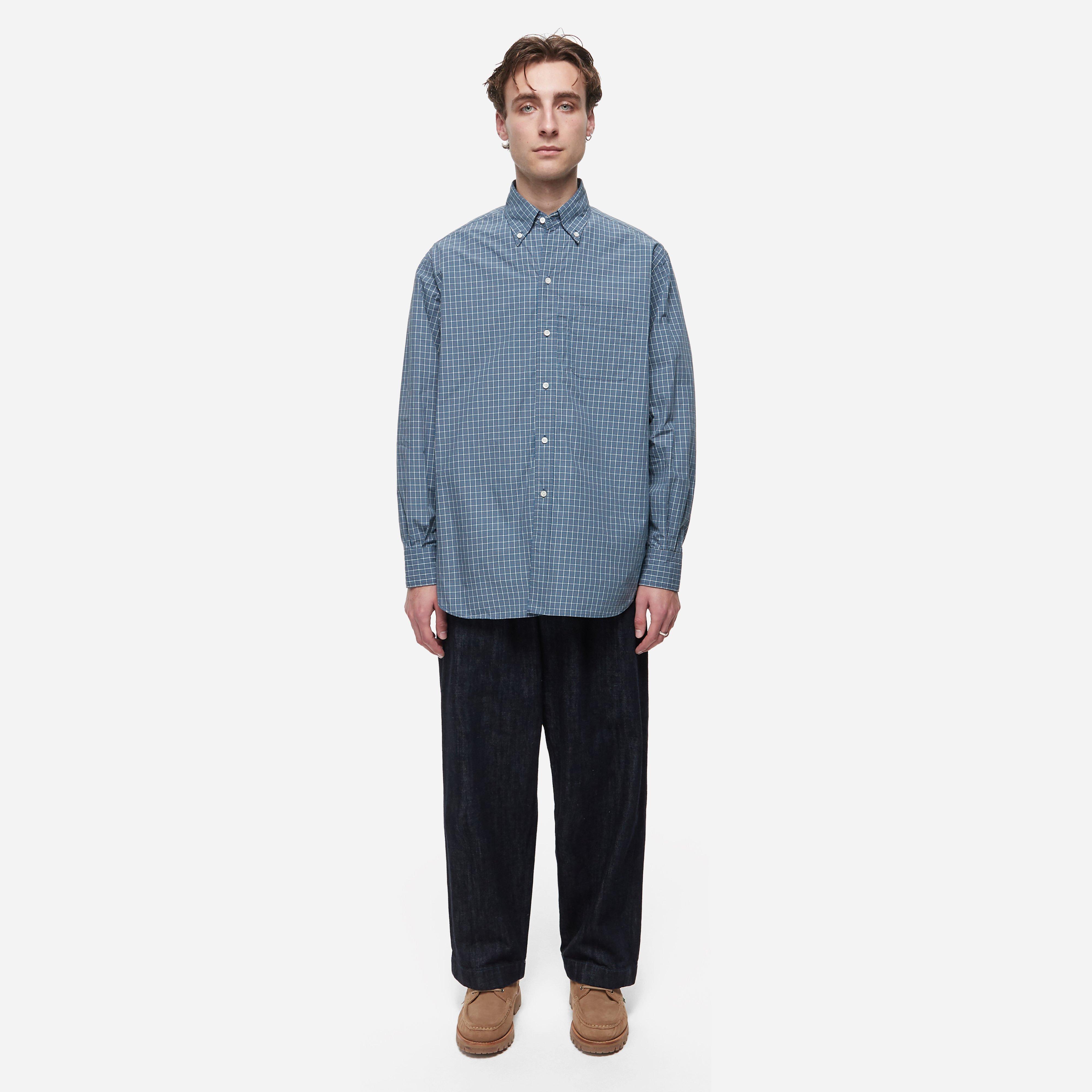 Beams Plus Typewriter Plaid Shirt