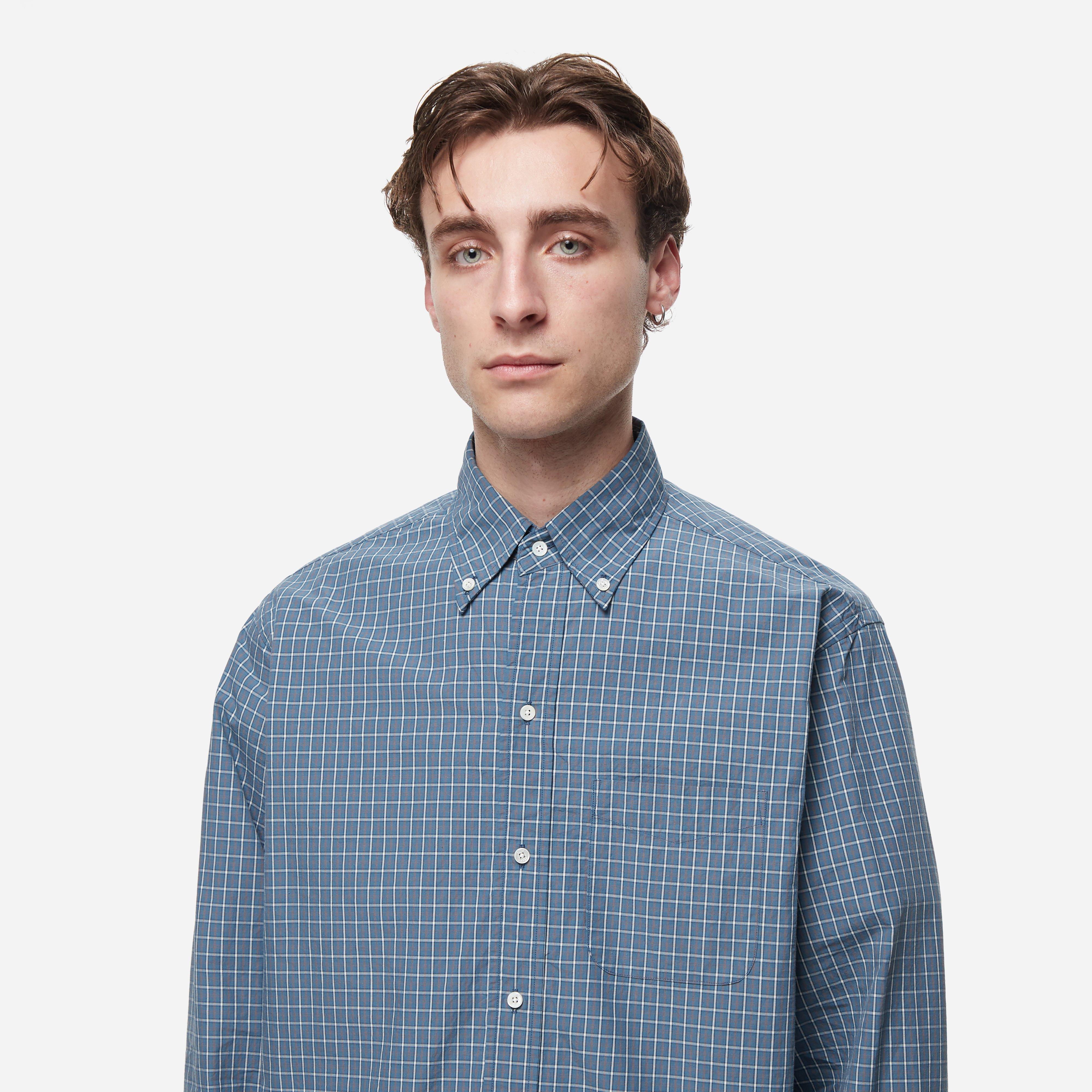 Beams Plus Typewriter Plaid Shirt