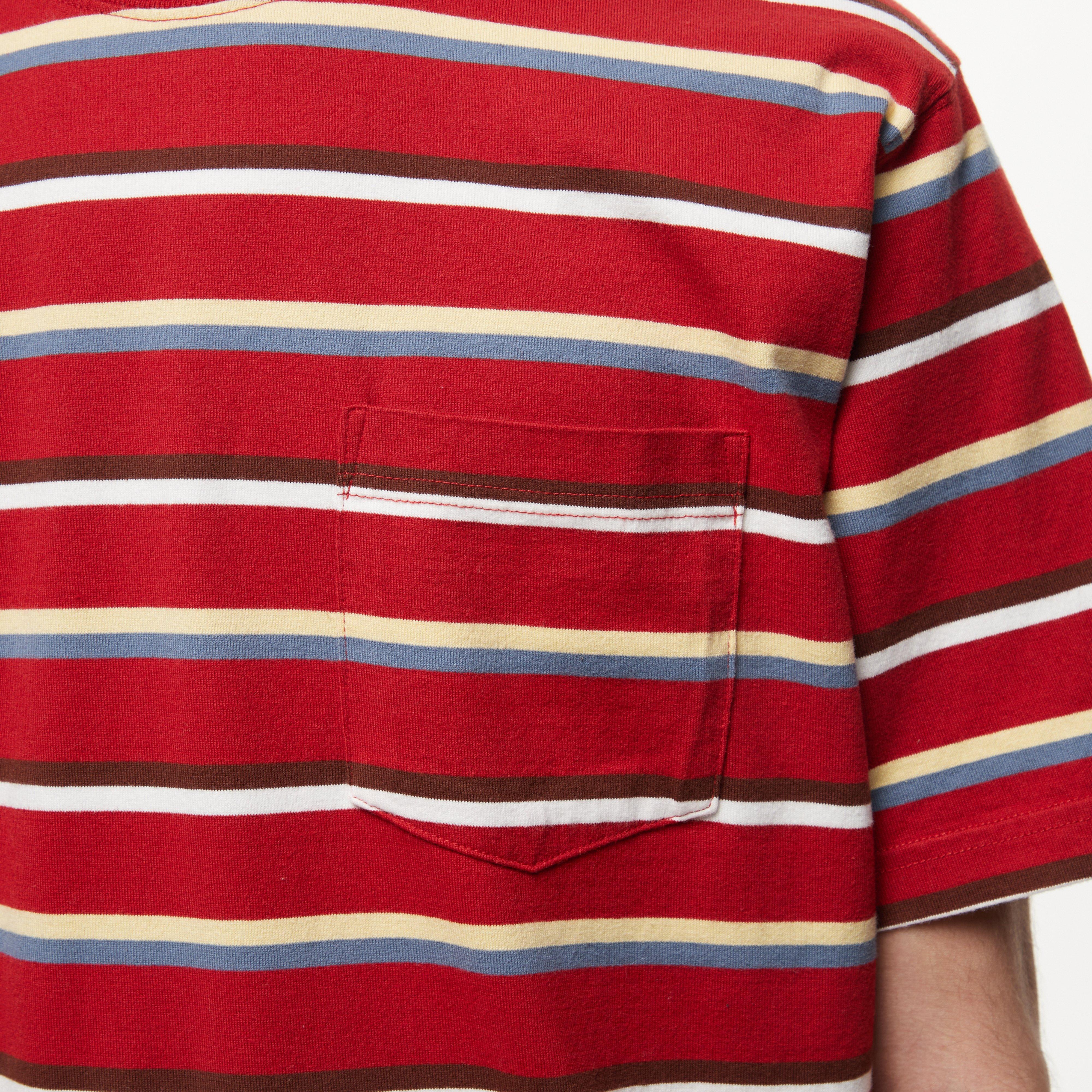 Beams Plus Pocket Stripe T-Shirt