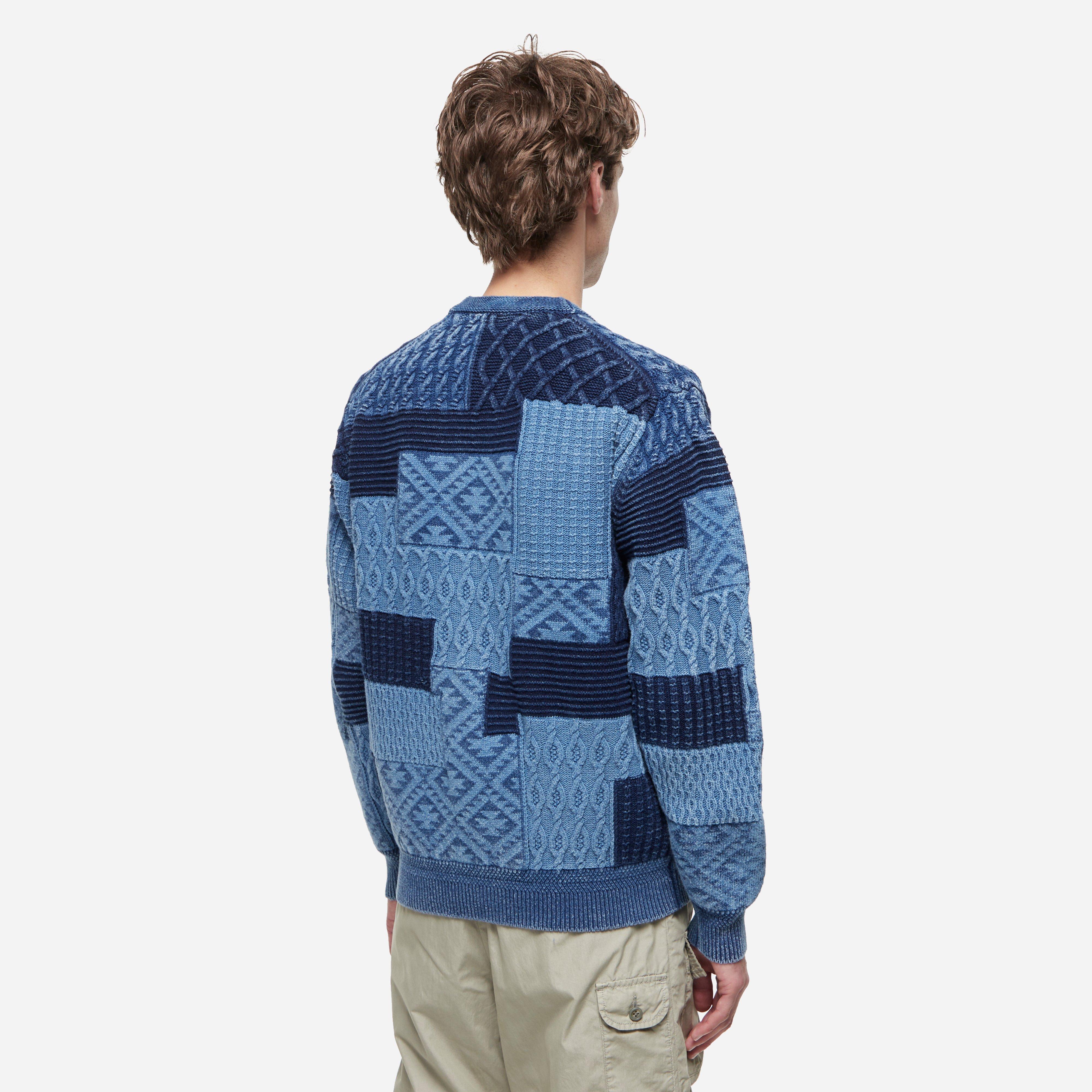 Beams Plus Patchwork Cardigan