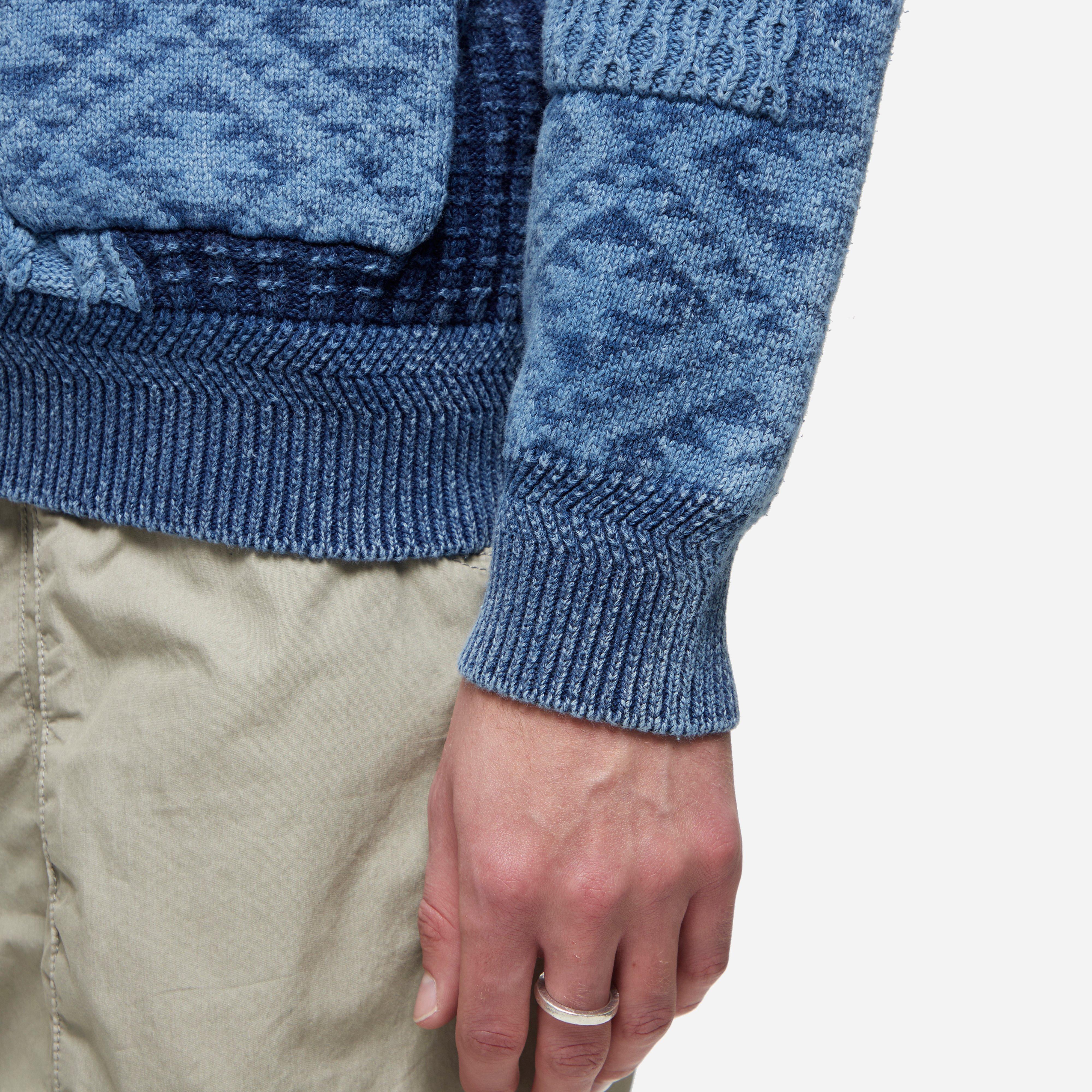 Beams Plus Patchwork Cardigan