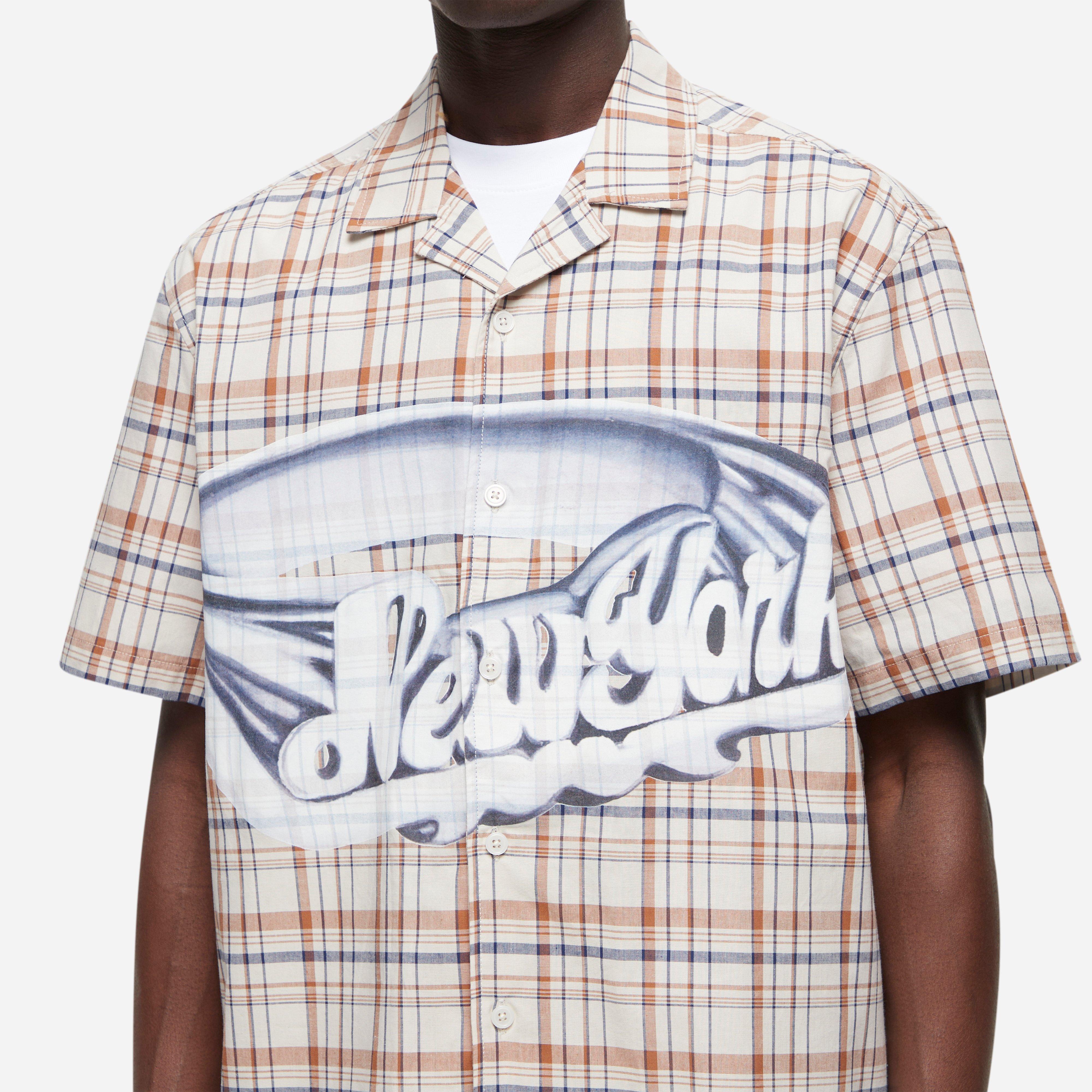 Awake NY 'New York' Camp Collar Shirt