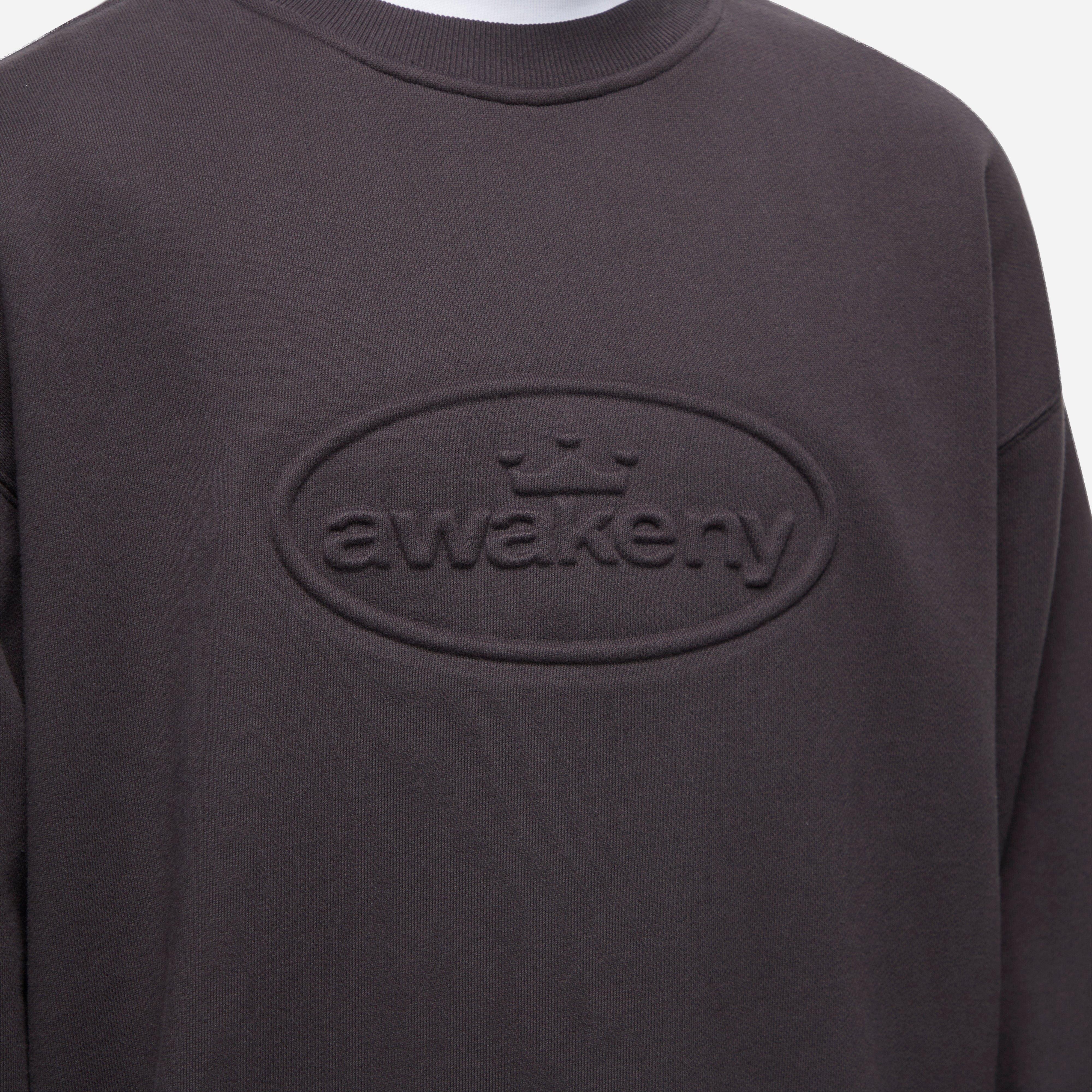 Awake NY Debossed Sweatshirt
