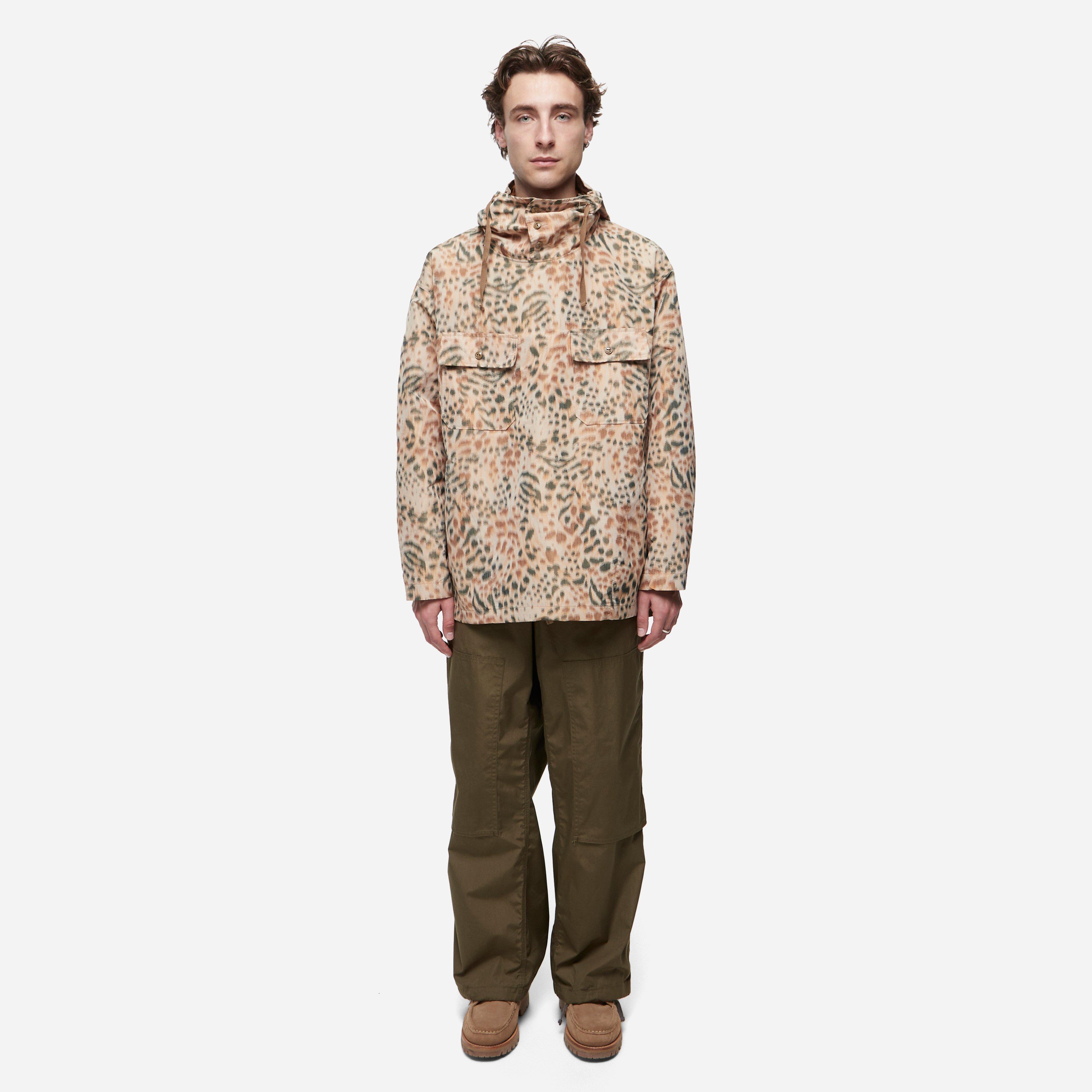 Engineered Garments Cagoule Leopard Shirt