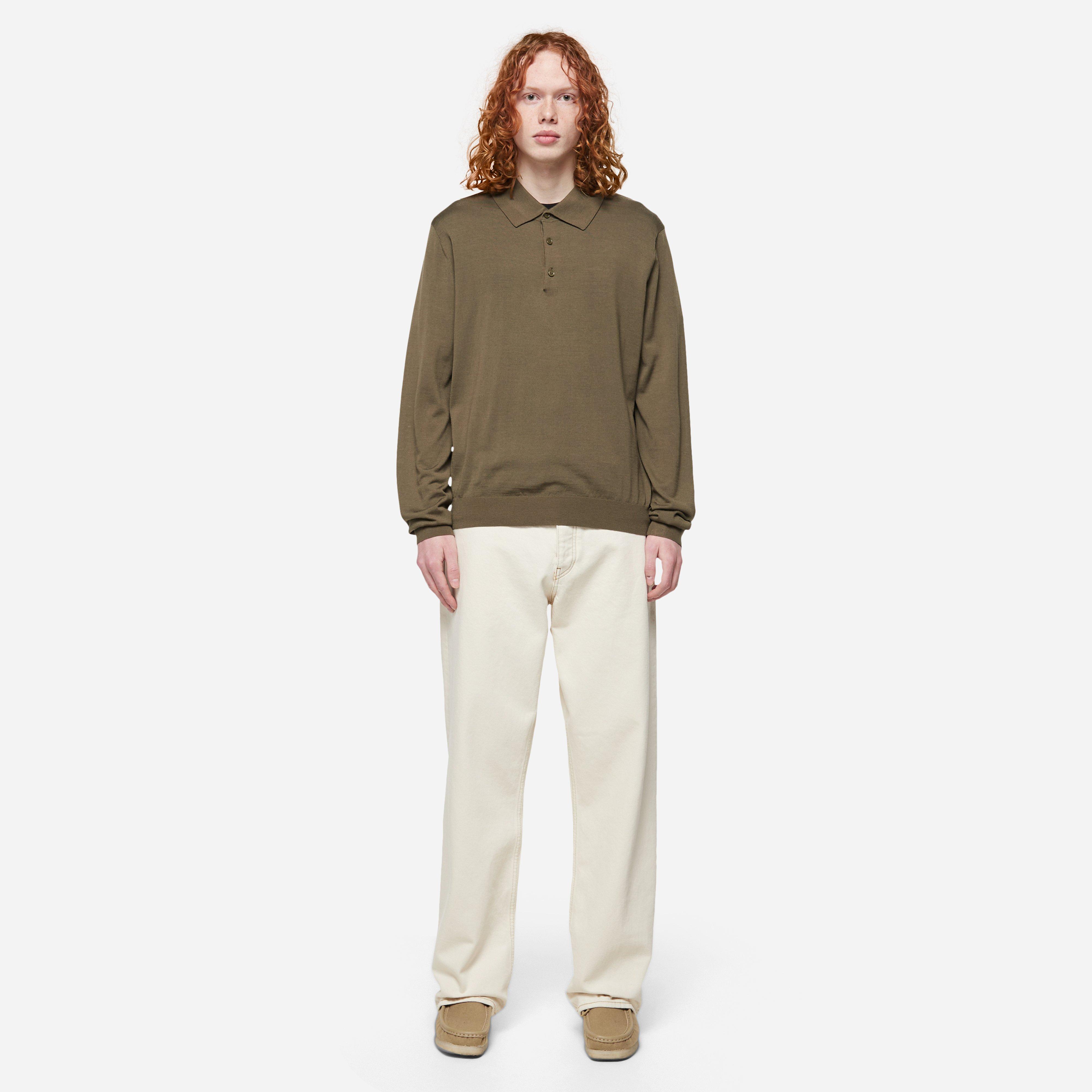 Sunflower Merino Polo Shirt