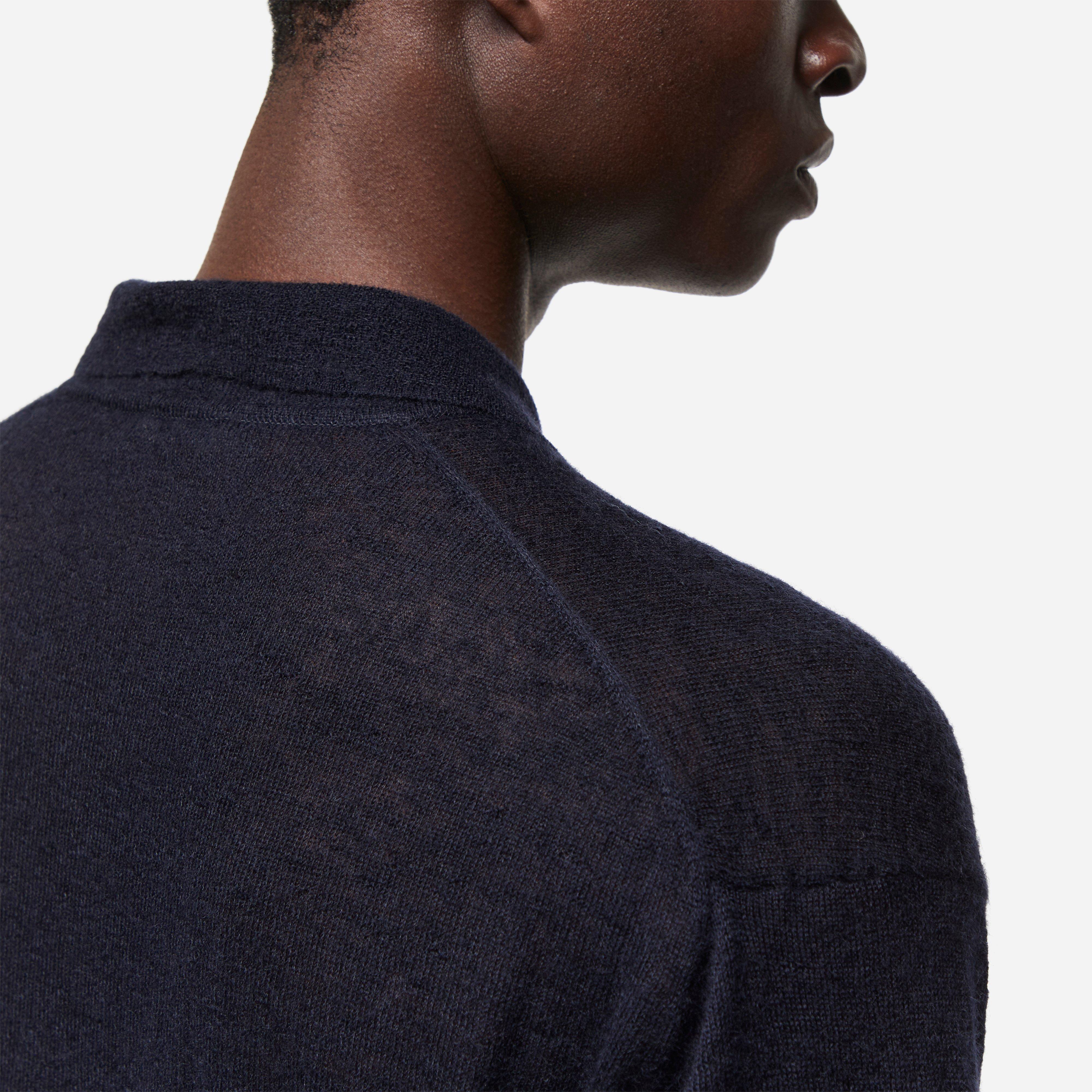 Auralee Sheer Mohair Polo Shirt